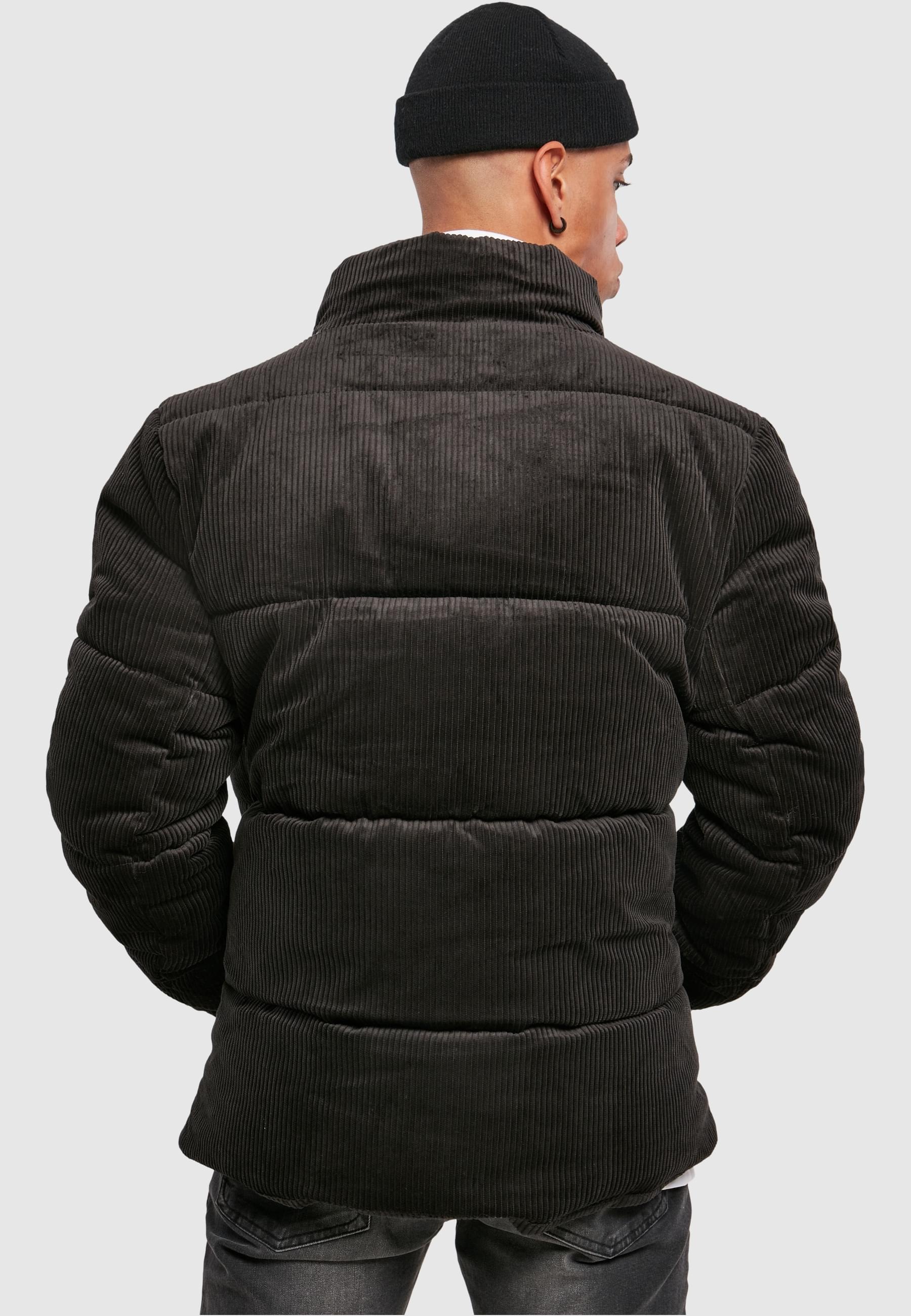 URBAN CLASSICS Winterjacke »Herren Boxy Corduroy Puffer Jacket«, (1 St.), ohne Kapuze