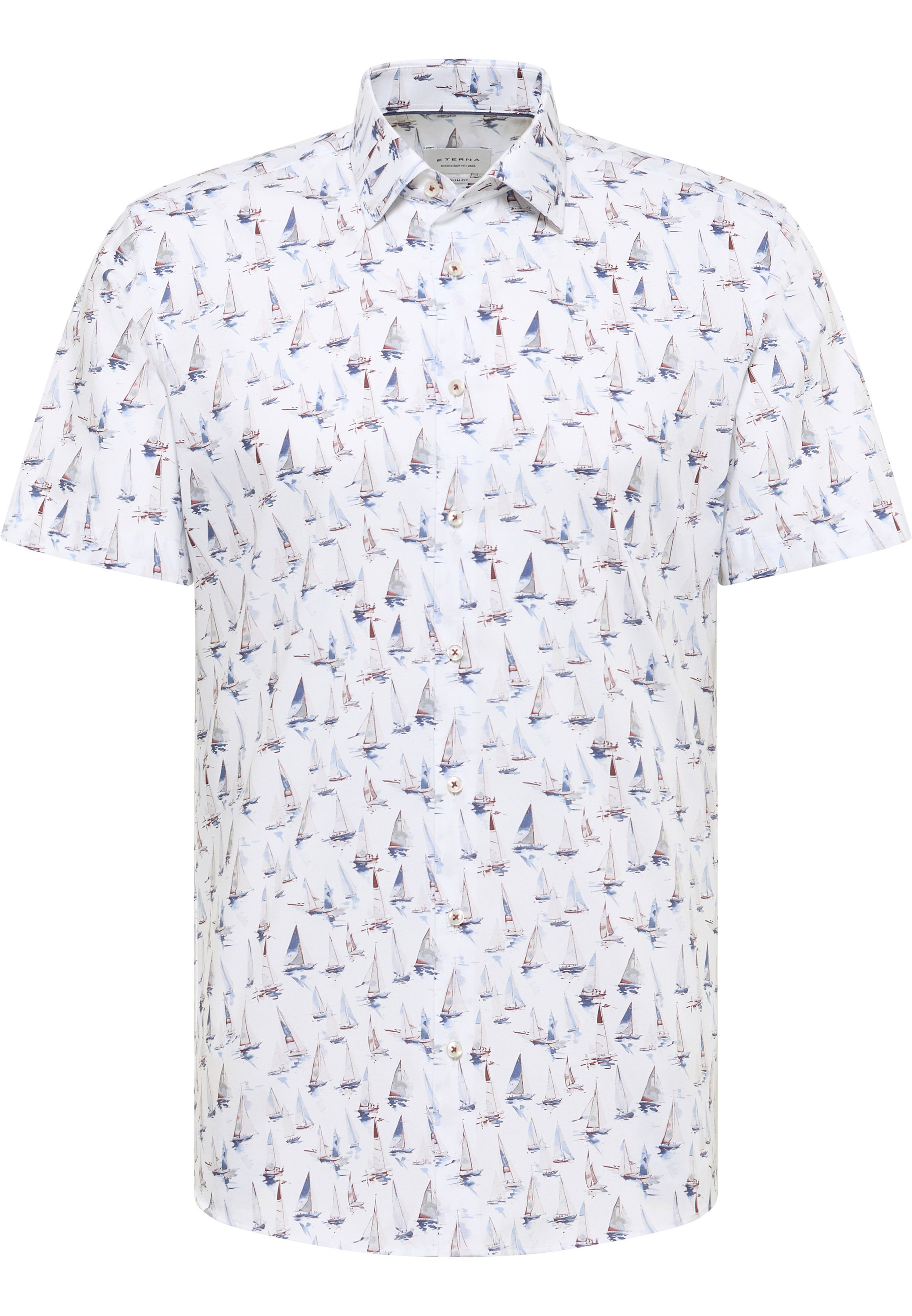 Eterna Kurzarmhemd "SLIM FIT" NON IRON (bügelfrei) günstig online kaufen