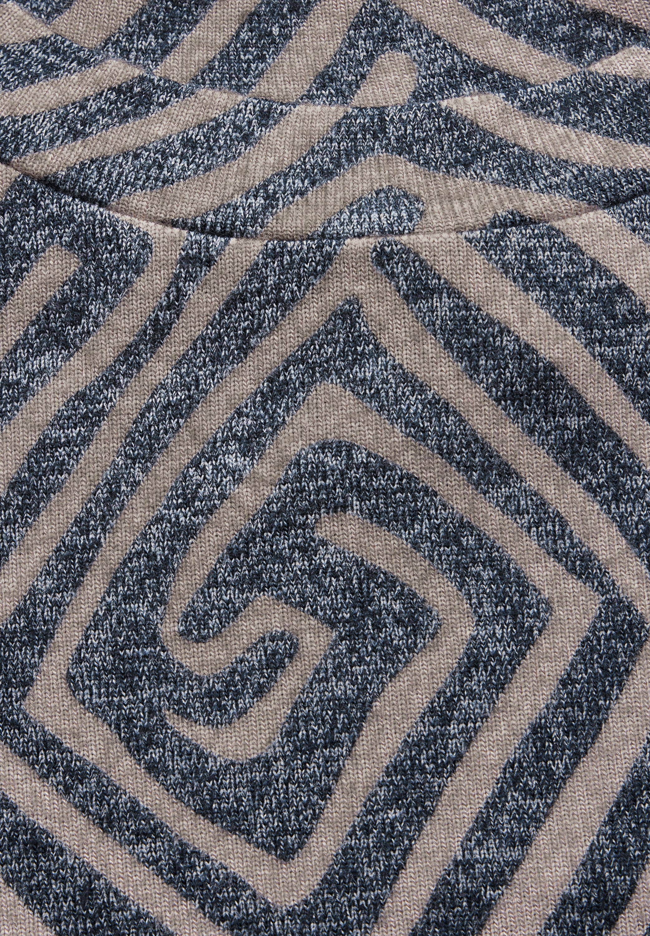 STREET ONE Langarmshirt, aus softem Materialmix