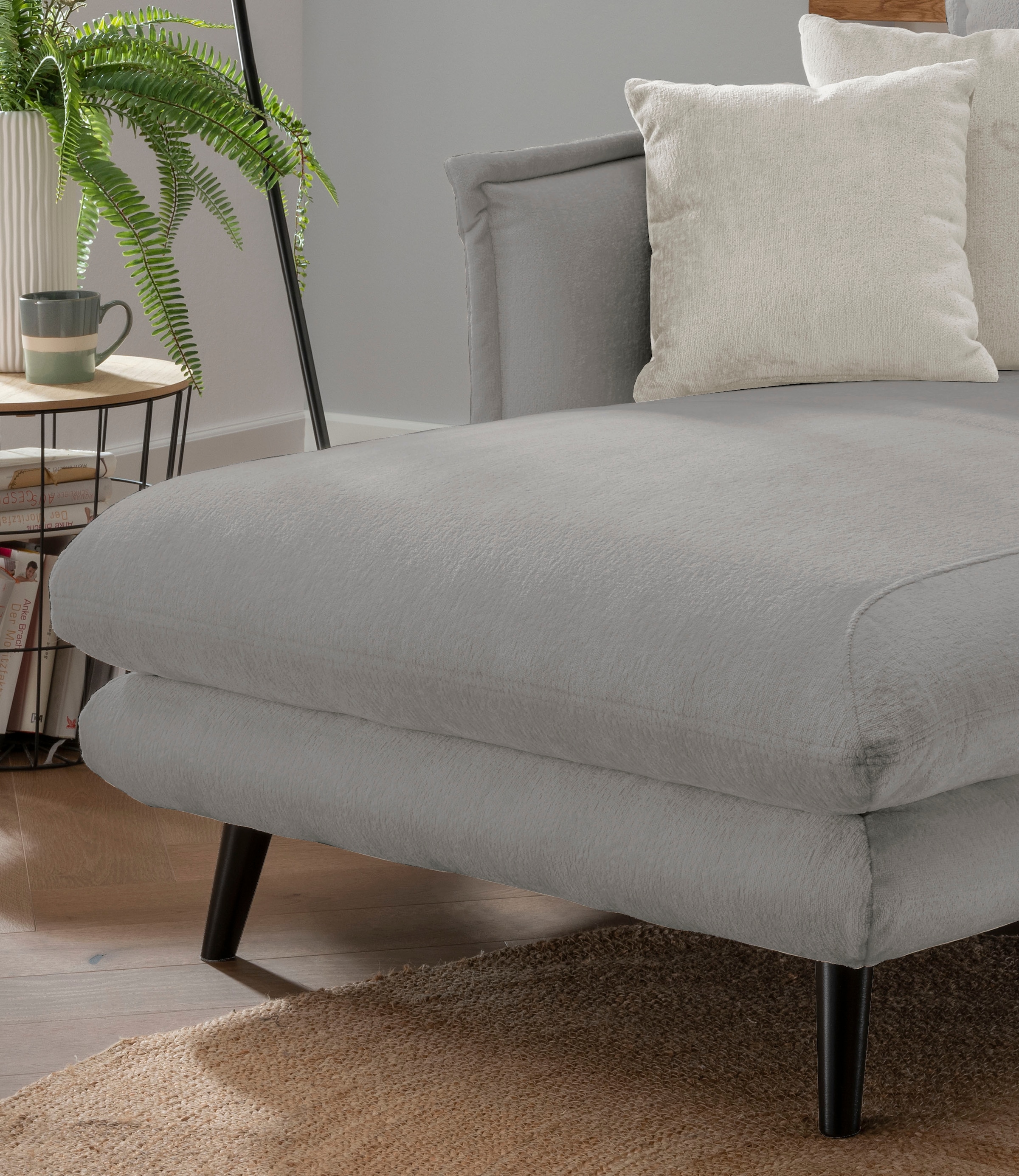 INOSIGN Loveseat »Lazio«, moderner Sessel mit einer bequemen Polsterung, 2 Stk. Zierkissen