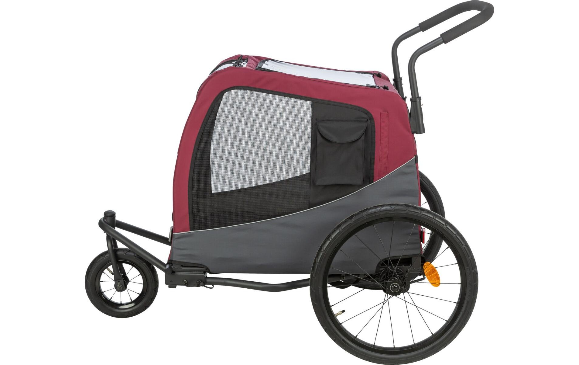 TRIXIE Fahrradträger-Erweiterung »Jogger-Umbauset Grösse L mit 360°-Schwenkrad«
