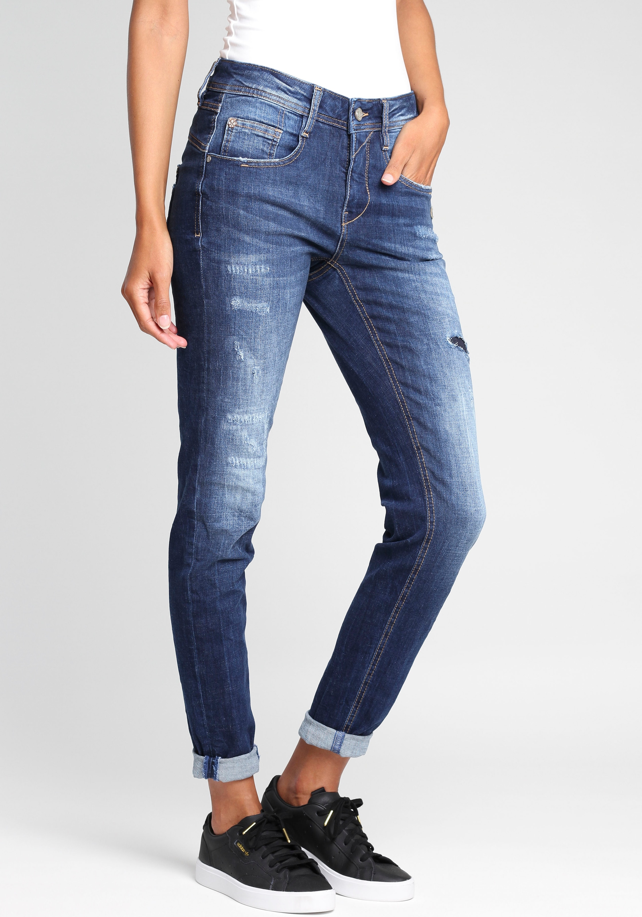 GANG 5-Pocket-Jeans »94Amelie«, für | doppelter Gesäßtasche bestellen mit BAUR rechter