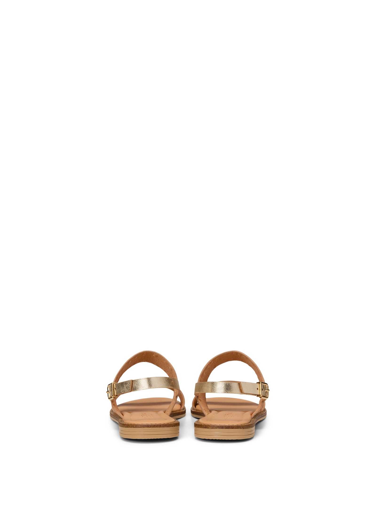 Marc O'Polo Sandale »aus Ziegenleder mit Glanz-Effekt«