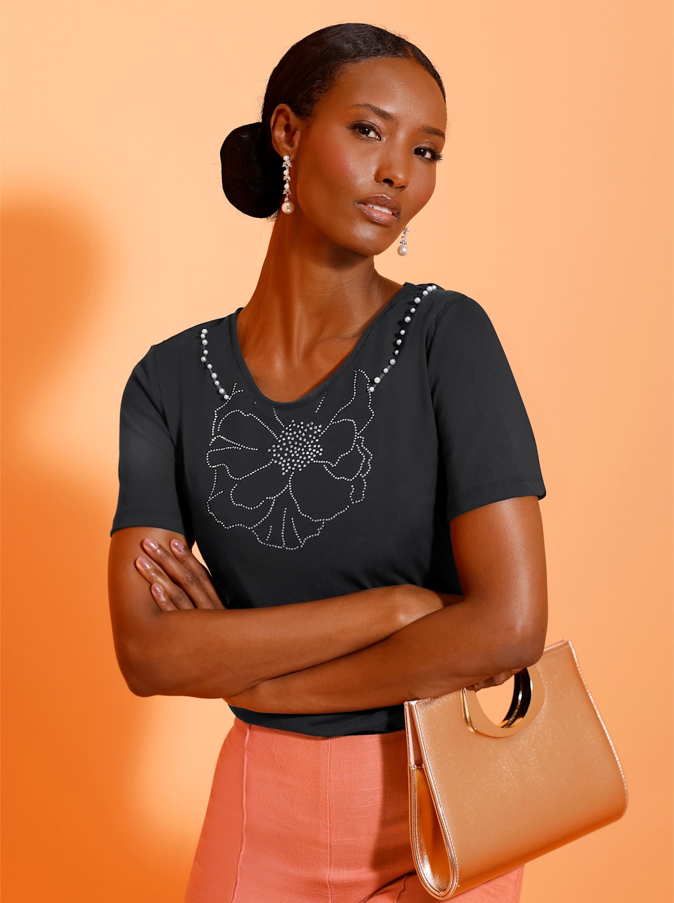 creation L Rundhalsshirt "Shirt", 1 tlg. günstig online kaufen