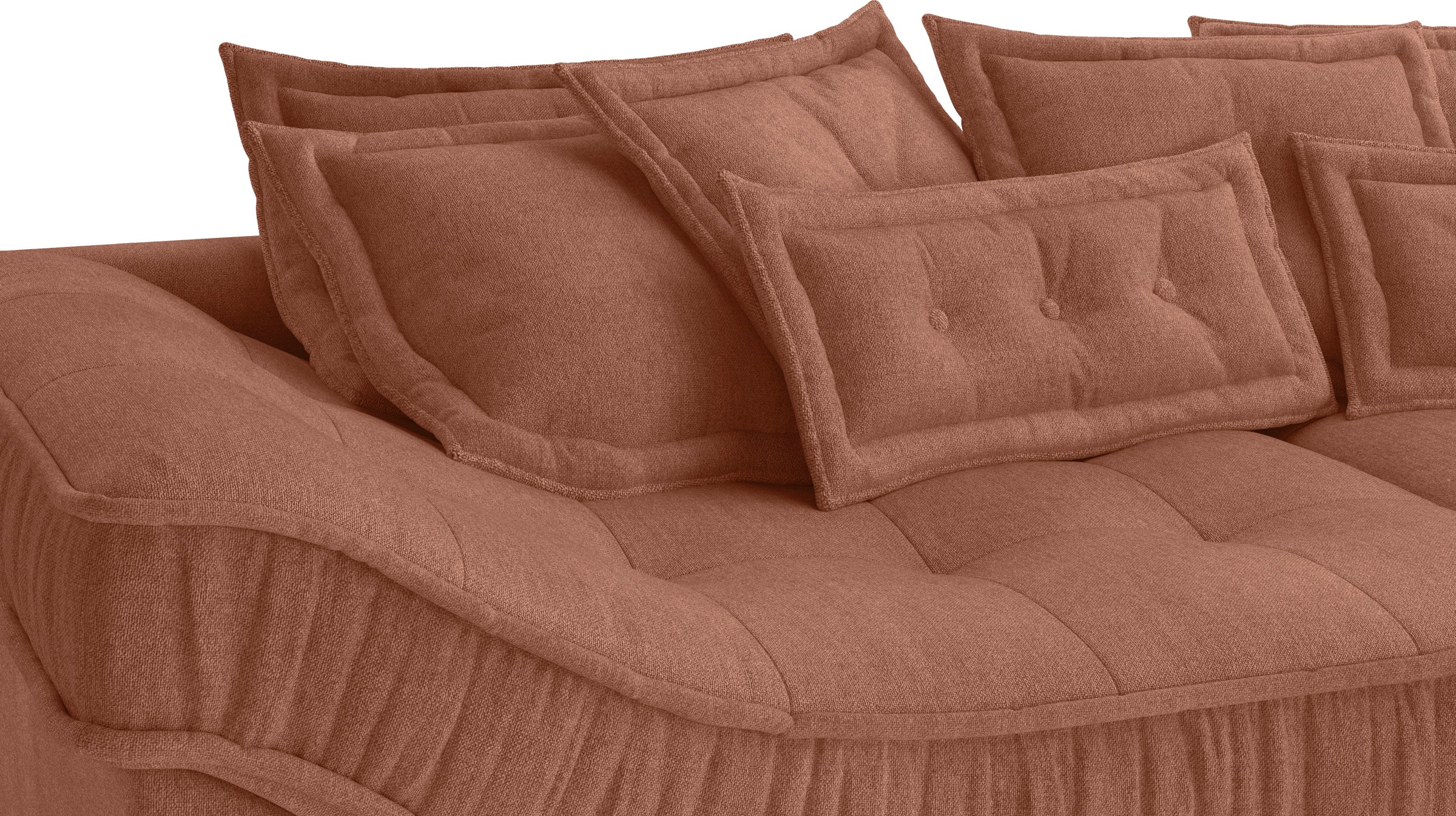 Mr. Couch Ecksofa »Diwan II, L-Form«, Wahlweise mit Kaltschaumpolsterung bis 140 kg belastbar