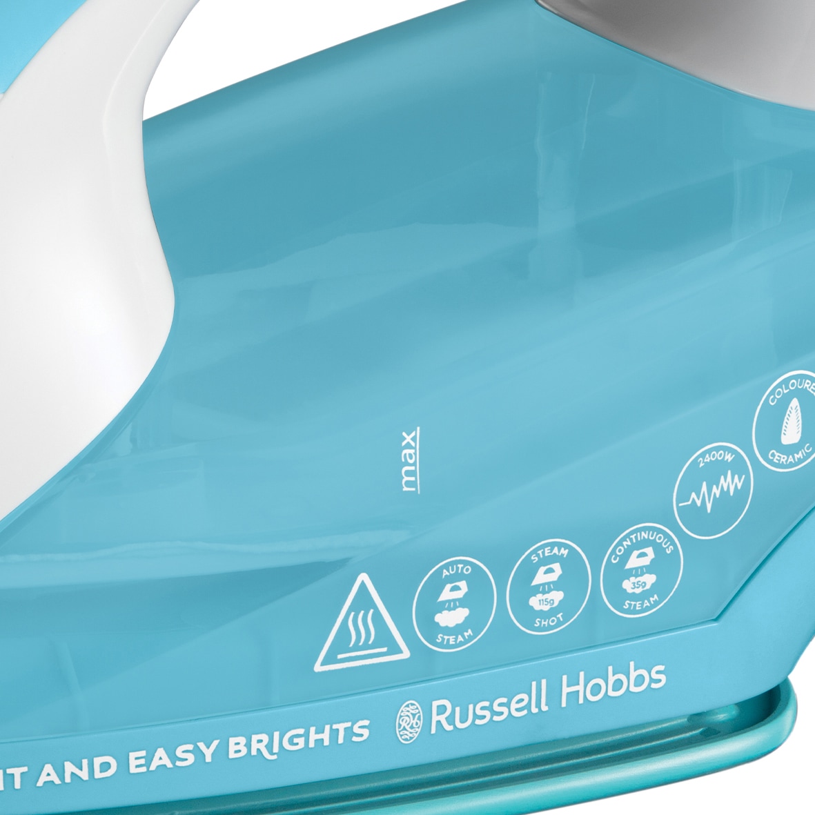 RUSSELL HOBBS Dampfbügeleisen »26482-56 Light and Easy Brights Aqua«, 2400 W