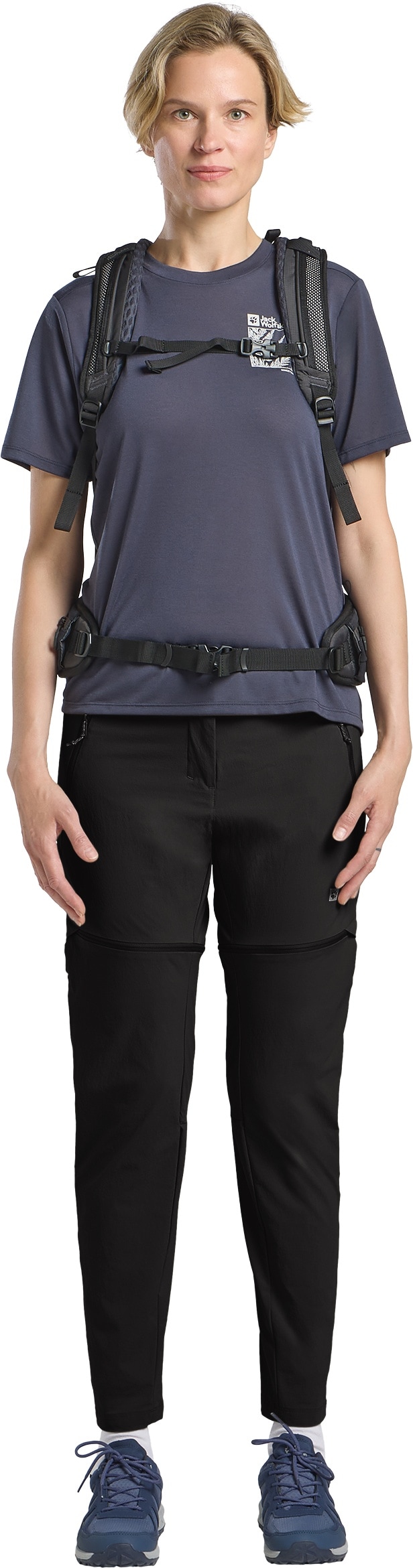 Jack Wolfskin Zip-away-Hose »HIKEOUT ZIP AWAY PANTS W«