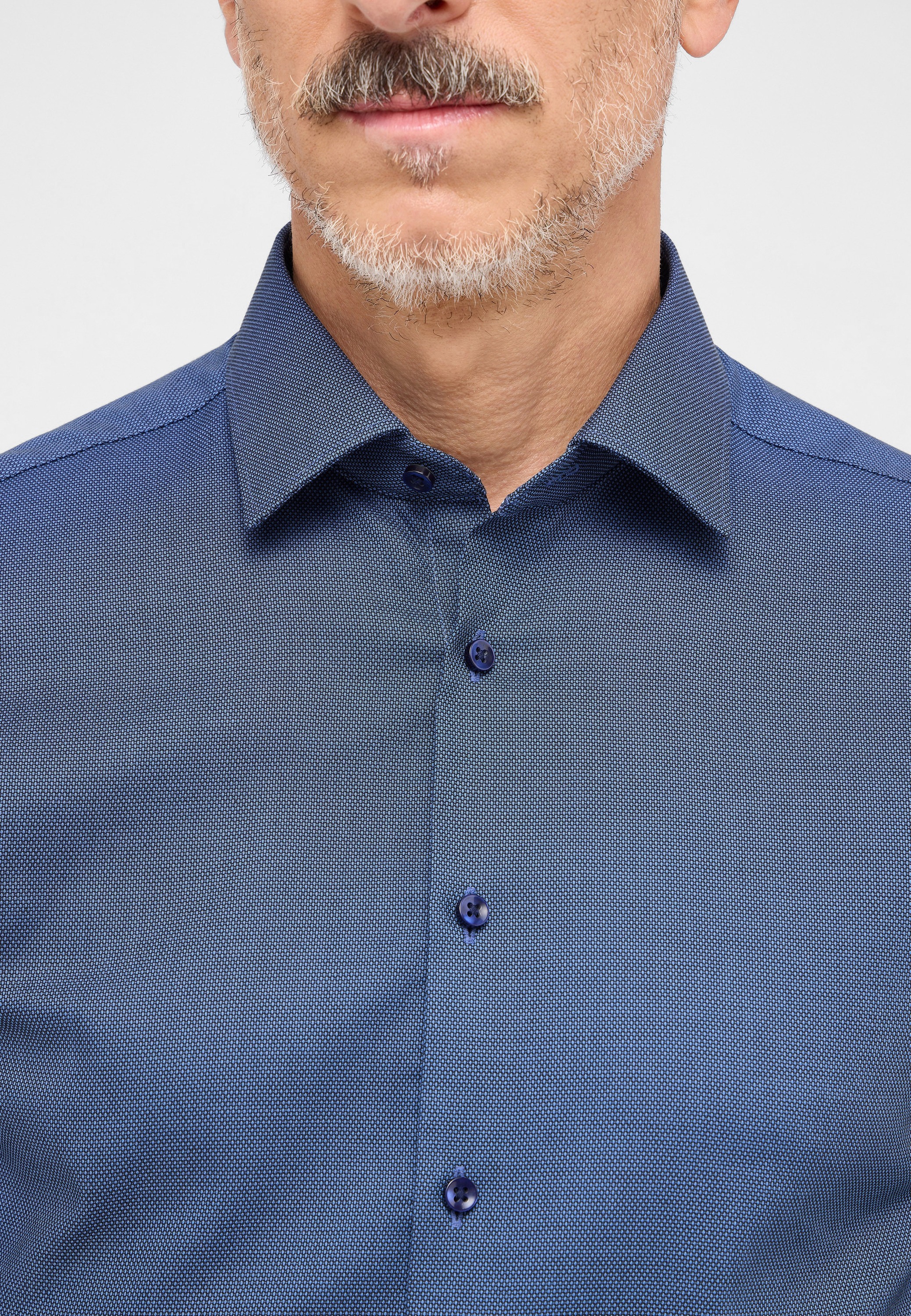 Thumbnail - Eterna Langarmhemd "SLIM FIT" NON IRON (bügelfrei)