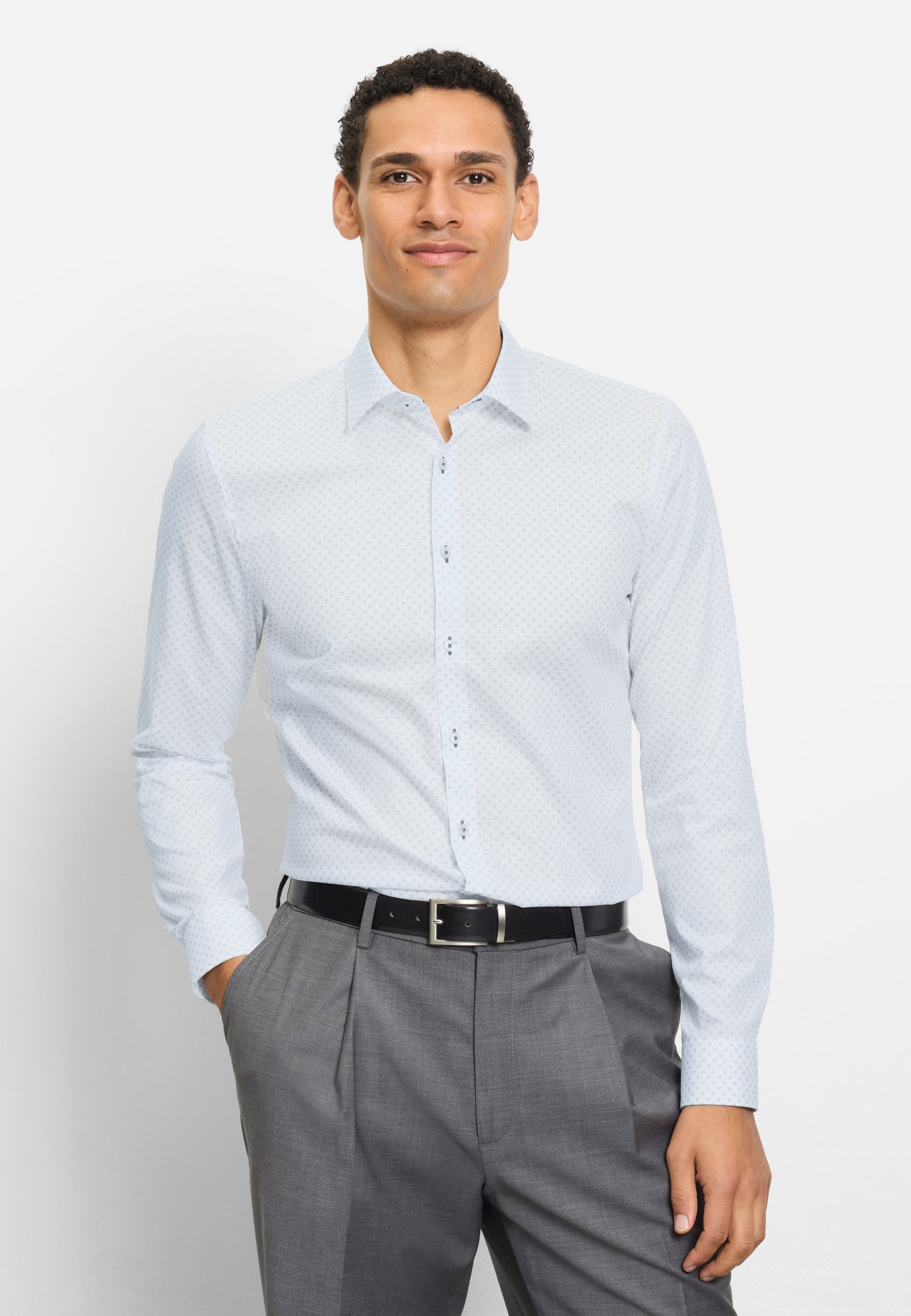 OLYMP Businesshemd "OLYMP No. Six, super slim, Kent mit extra langem Arm" günstig online kaufen