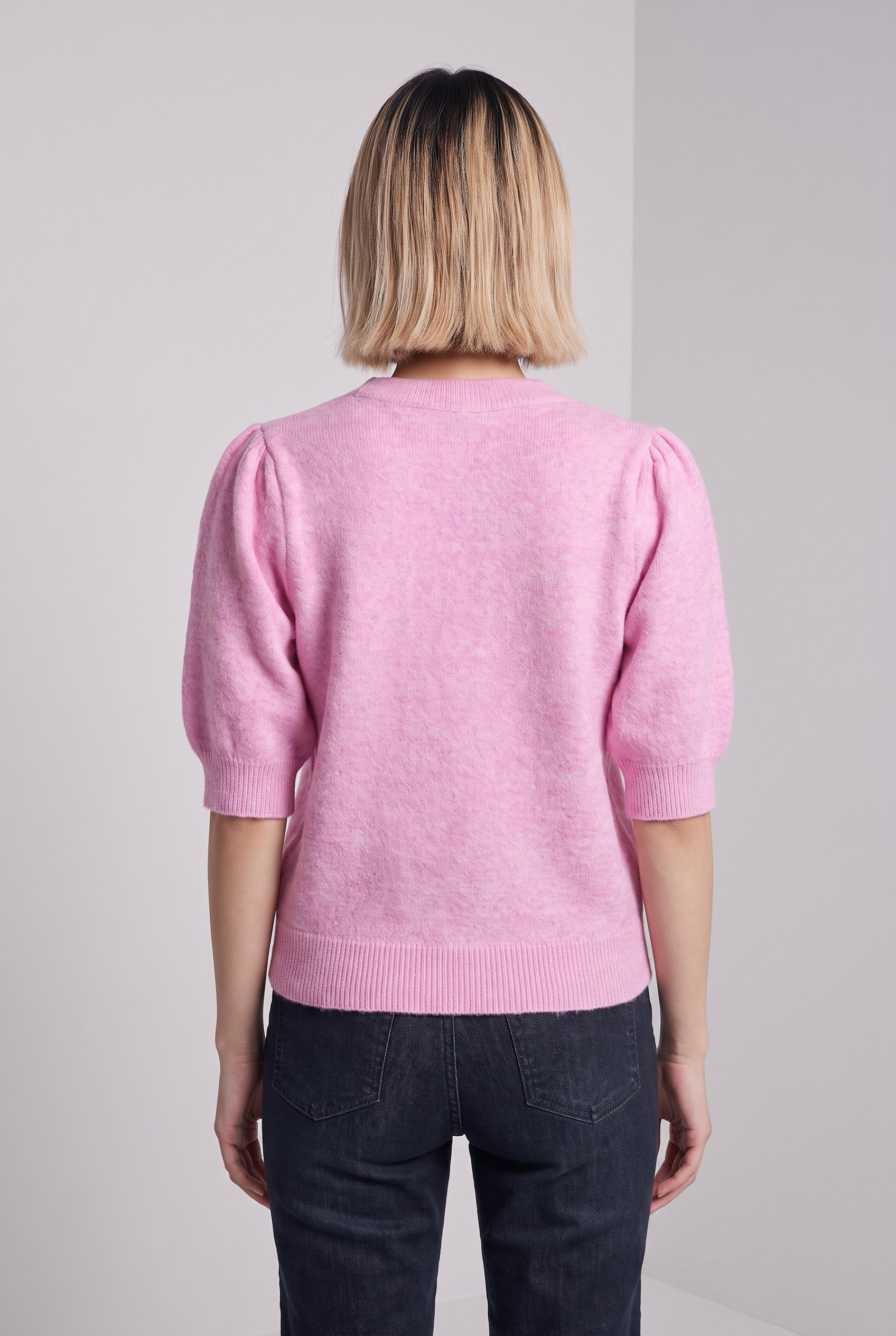 ONLY Strickpullover »ONLRICA LIFE 2/4 PULLOVER KNT NOOS« Materialmix, regular fit