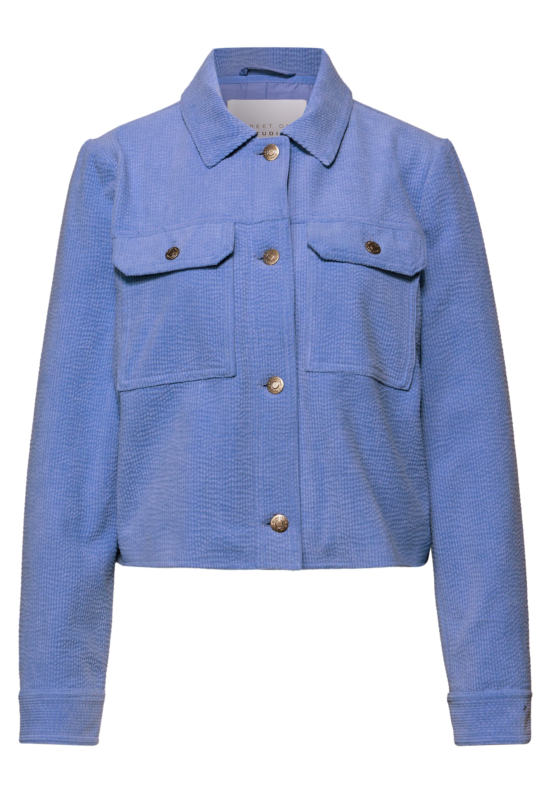 STREET ONE STUDIO Kurzjacke ohne Kapuze in Cord-Optik