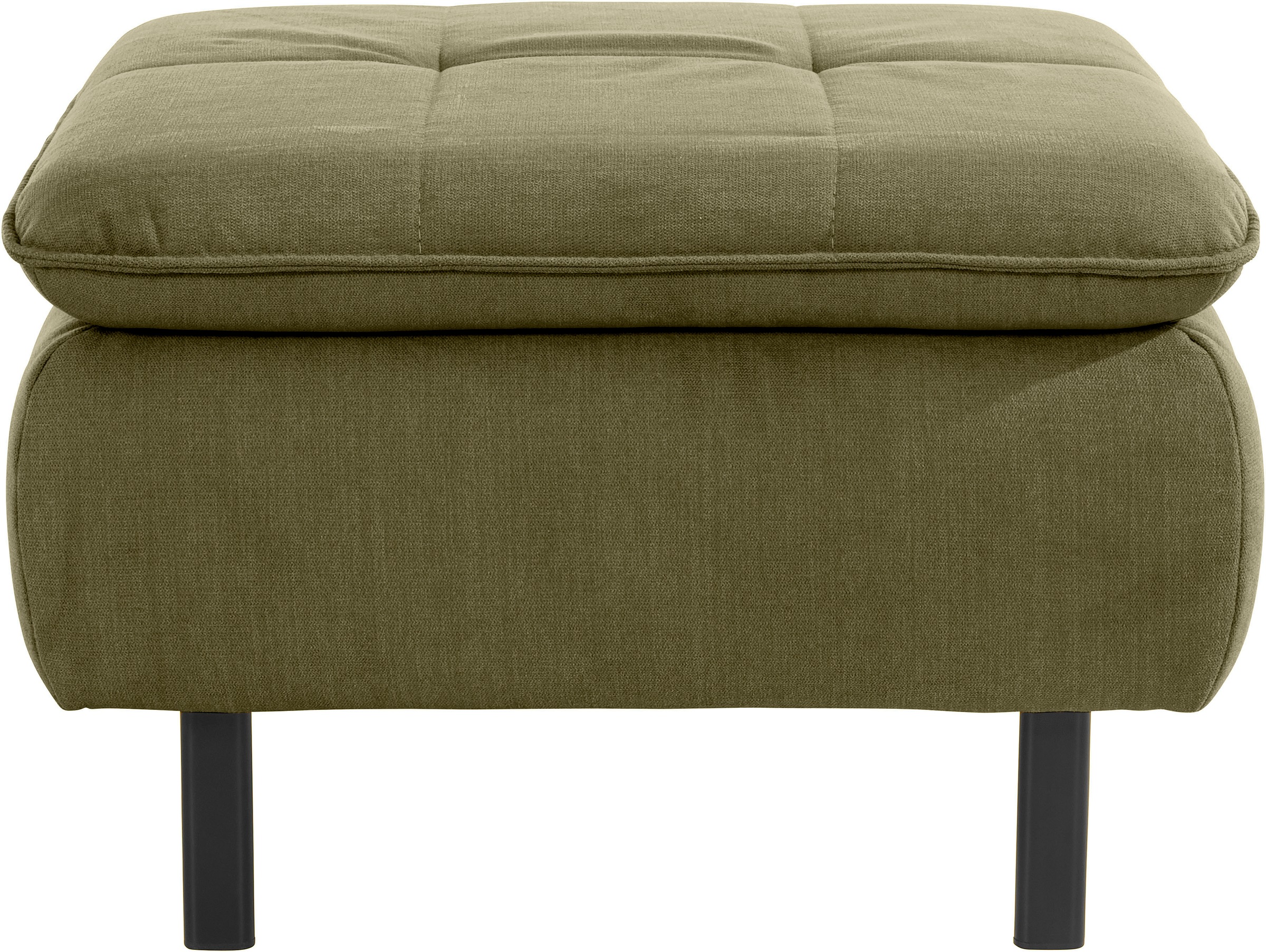 Thumbnail - Home affaire Polsterhocker "Birkholm" passend zur Serie "Birkholm", B/T/H: 65/65/44 cm