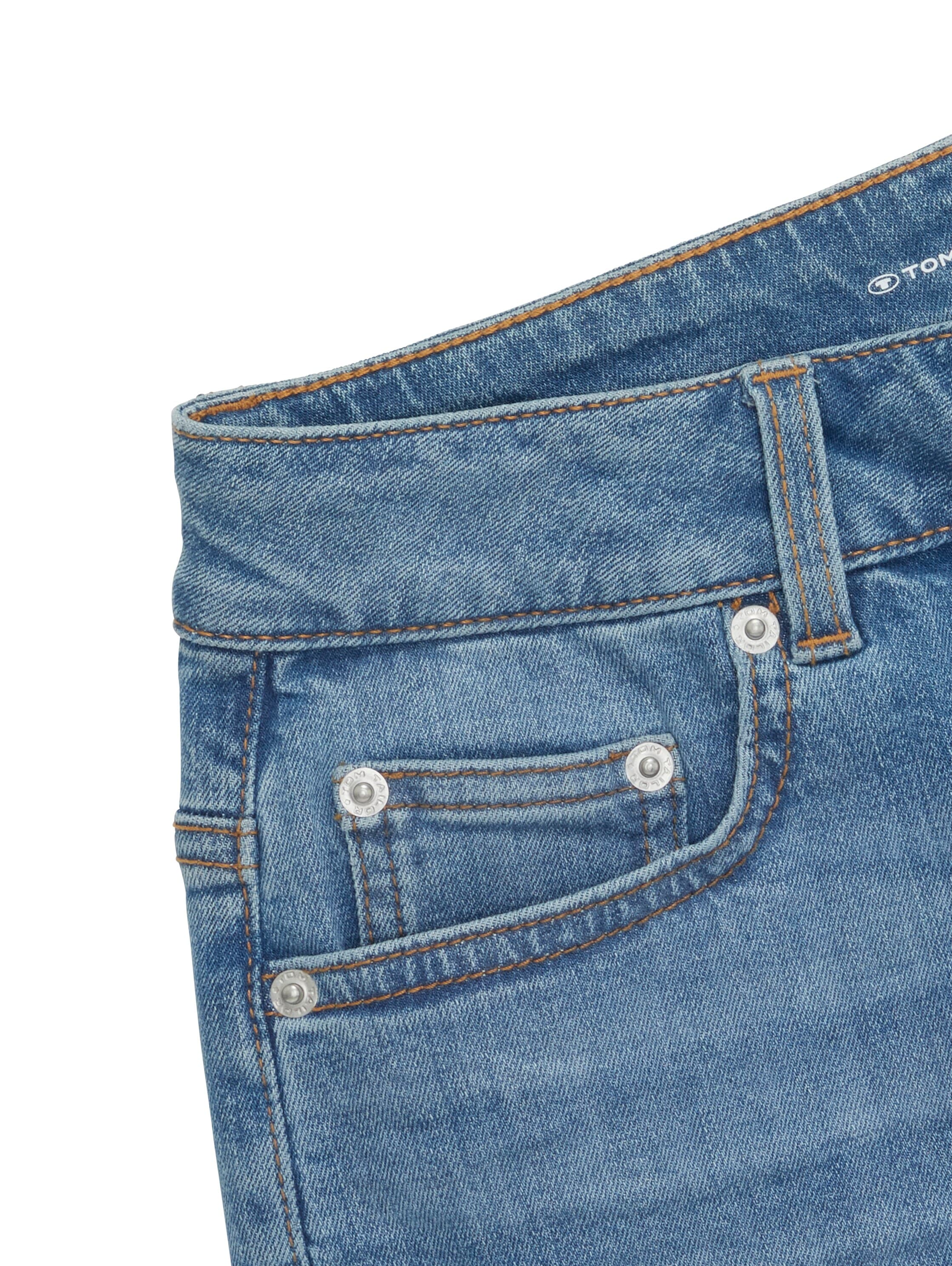 TOM TAILOR Jeansshorts, extra kurz in mit Stretch