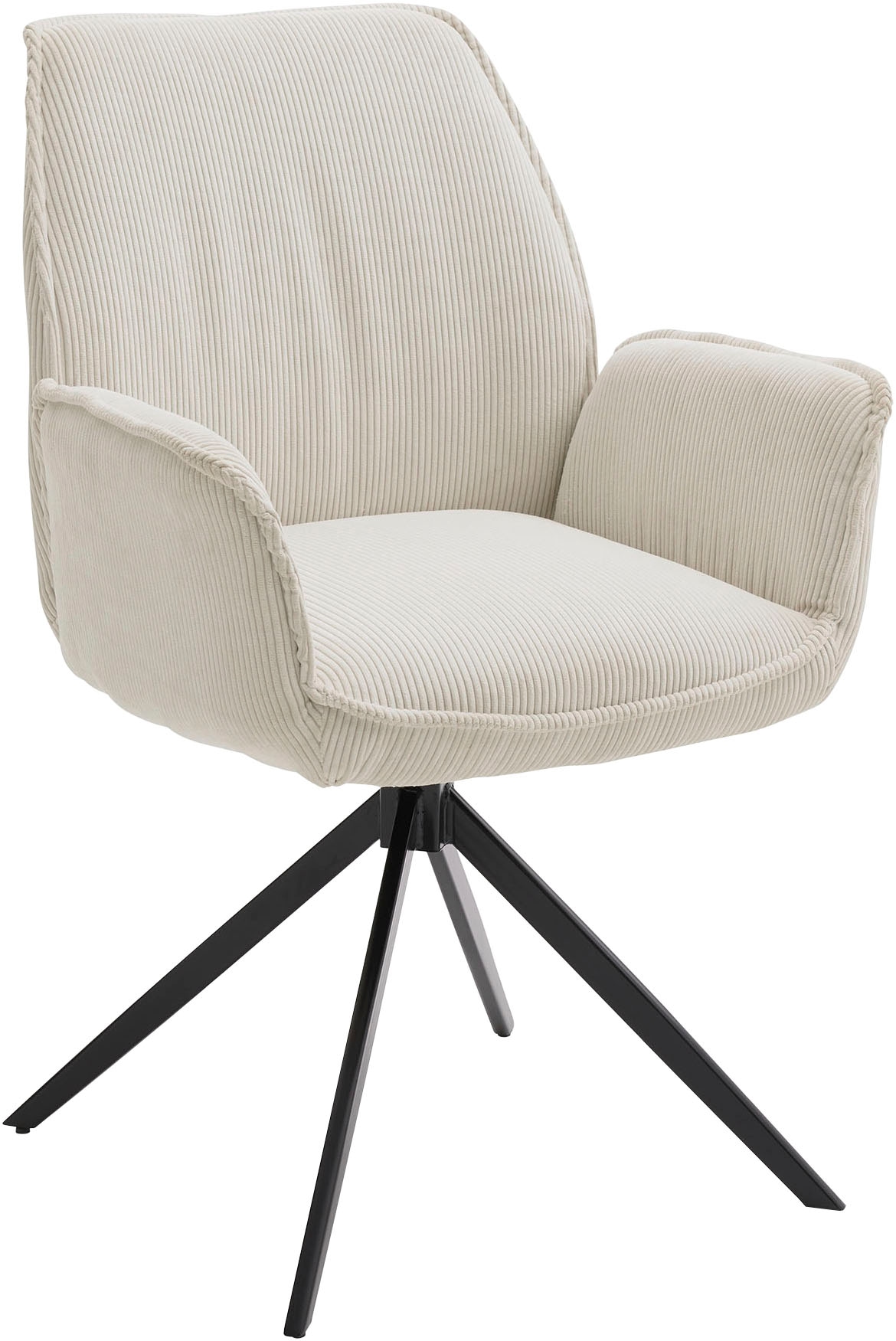 Musterring Esszimmerstuhl "Tiama", (Set), 2 St., Cord, Stativgestell aus Ei günstig online kaufen