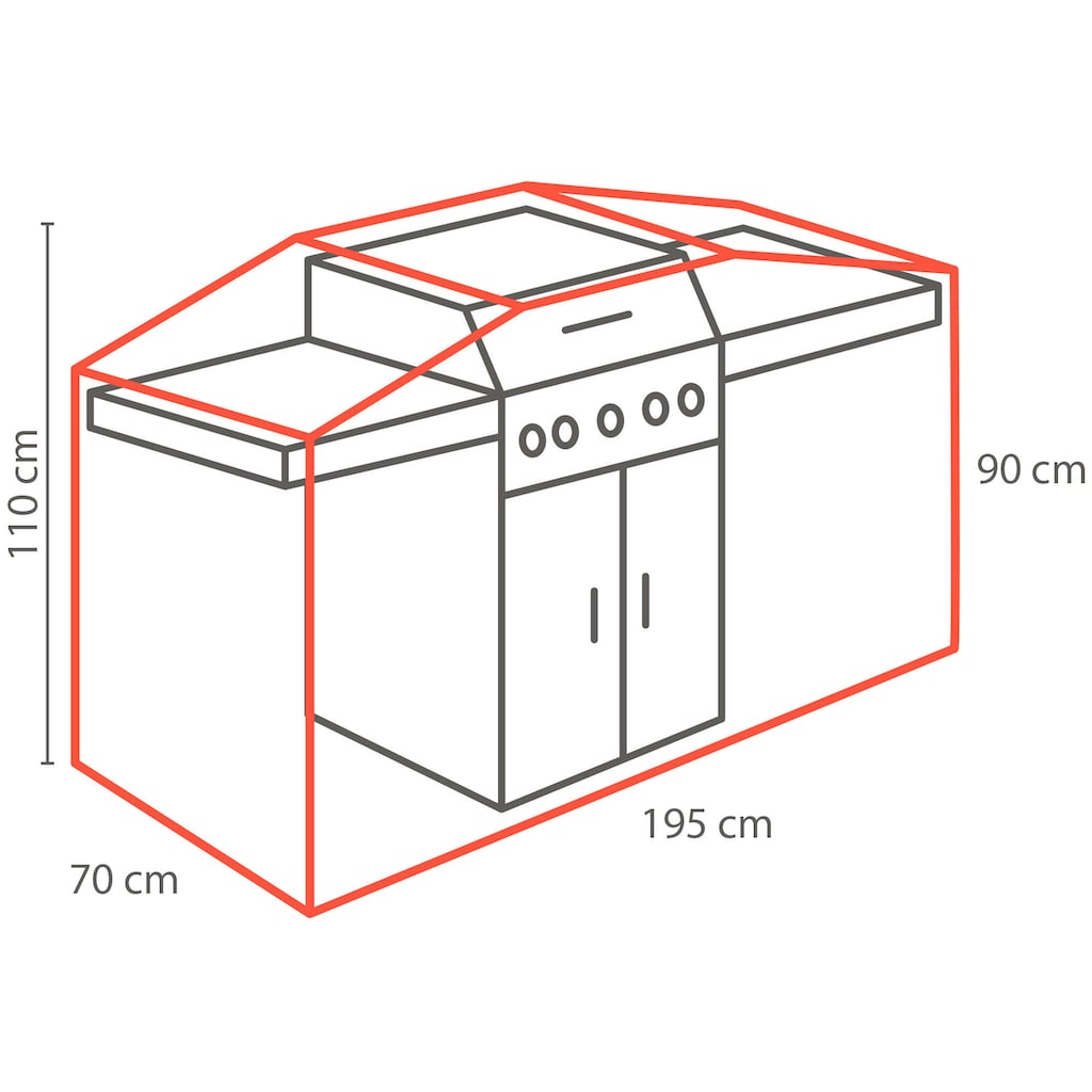 winza outdoor covers Grill-Schutzhülle »Outdoor Cover«