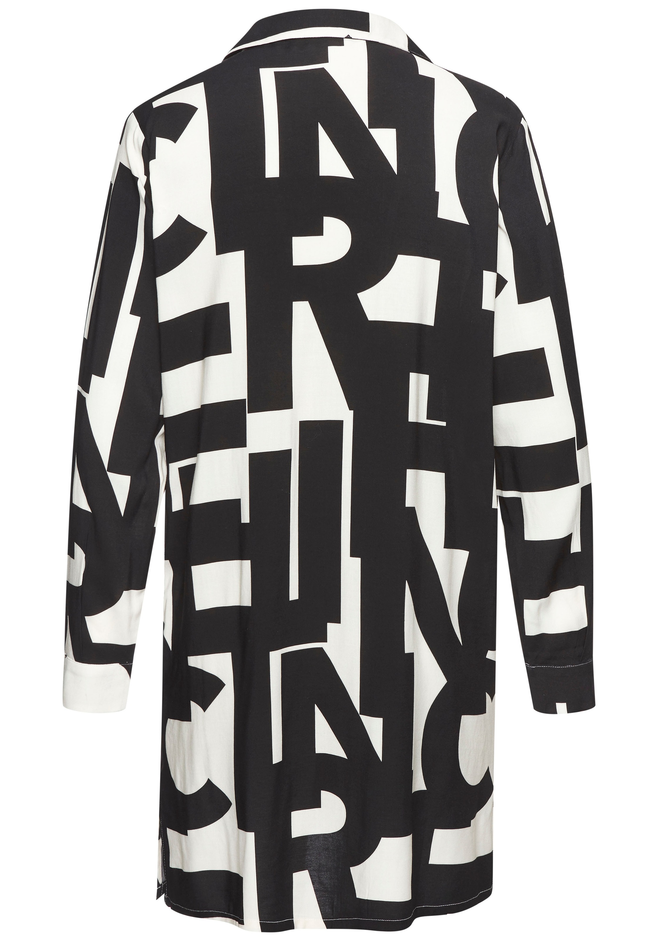 Thumbnail - French Connection Nachthemd 1-teilig, Brusttasche mit grafischem Muster