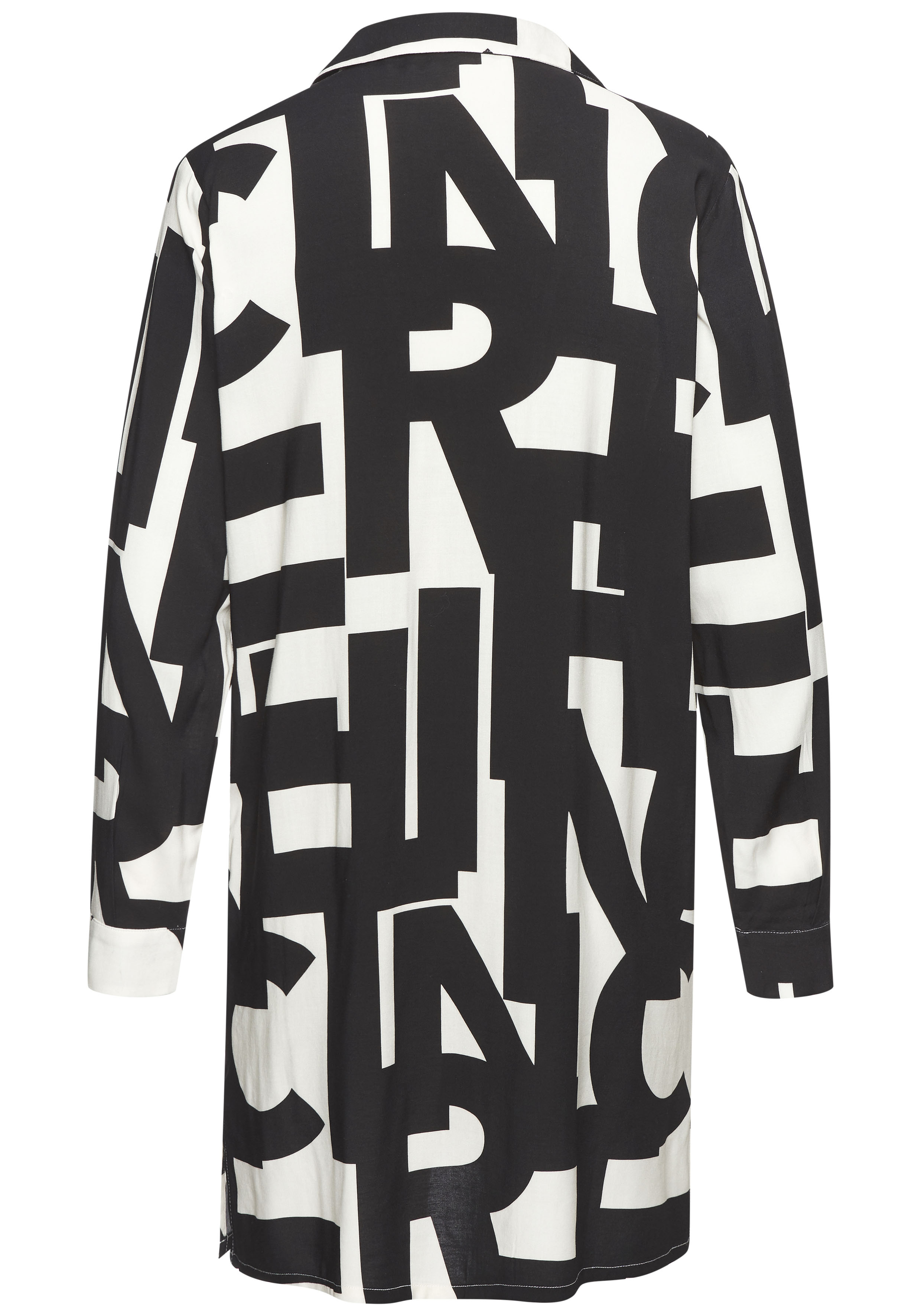 Thumbnail - French Connection Nachthemd Brusttasche mit grafischem Muster