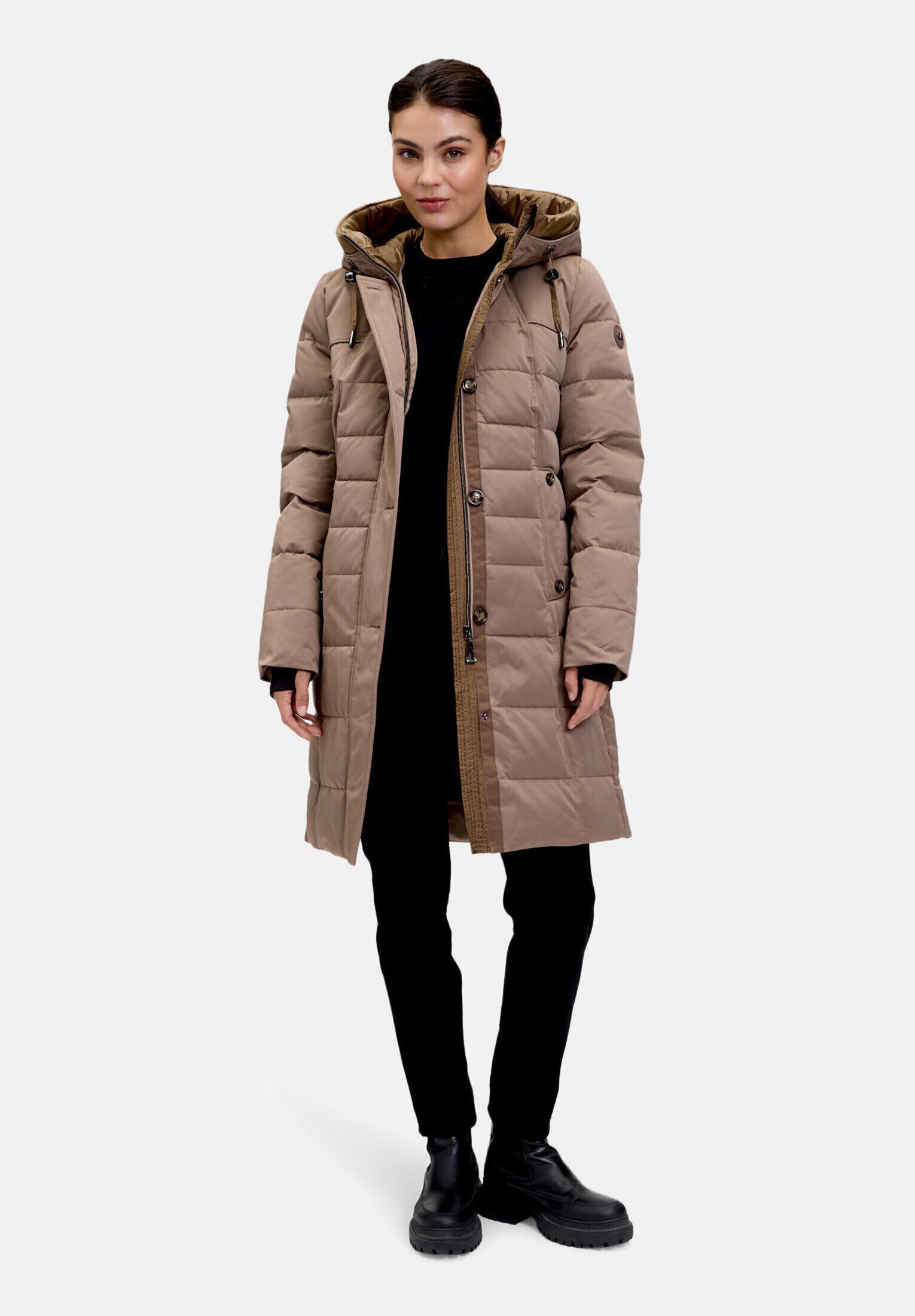 Gil Bret Steppjacke »Damen mit Kapuze« mit Kapuze