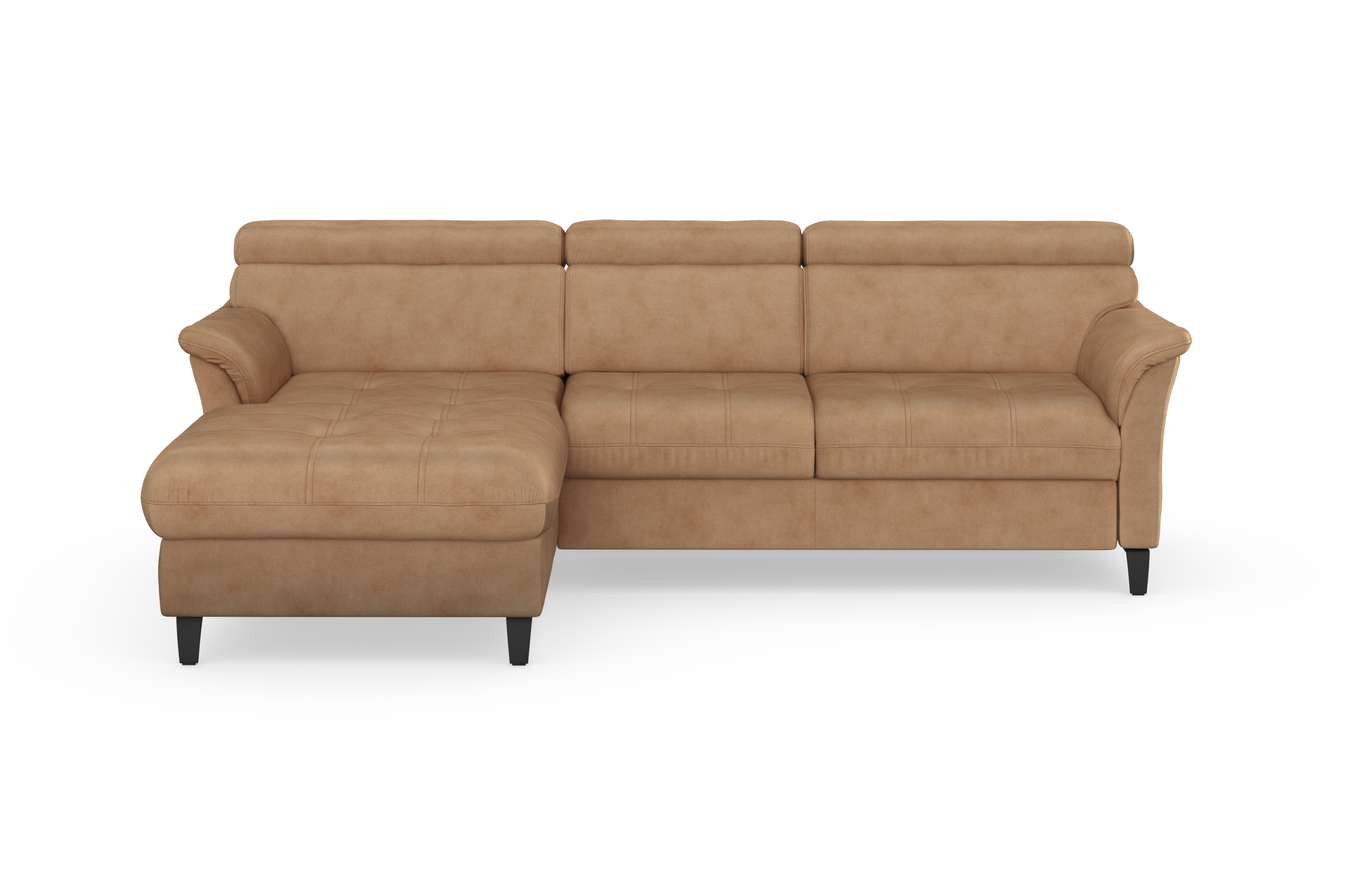 sit&more Ecksofa "Marano L-Form" inklusive Kopfteilverstellung, optional Schlaffunktion & Bettkasten