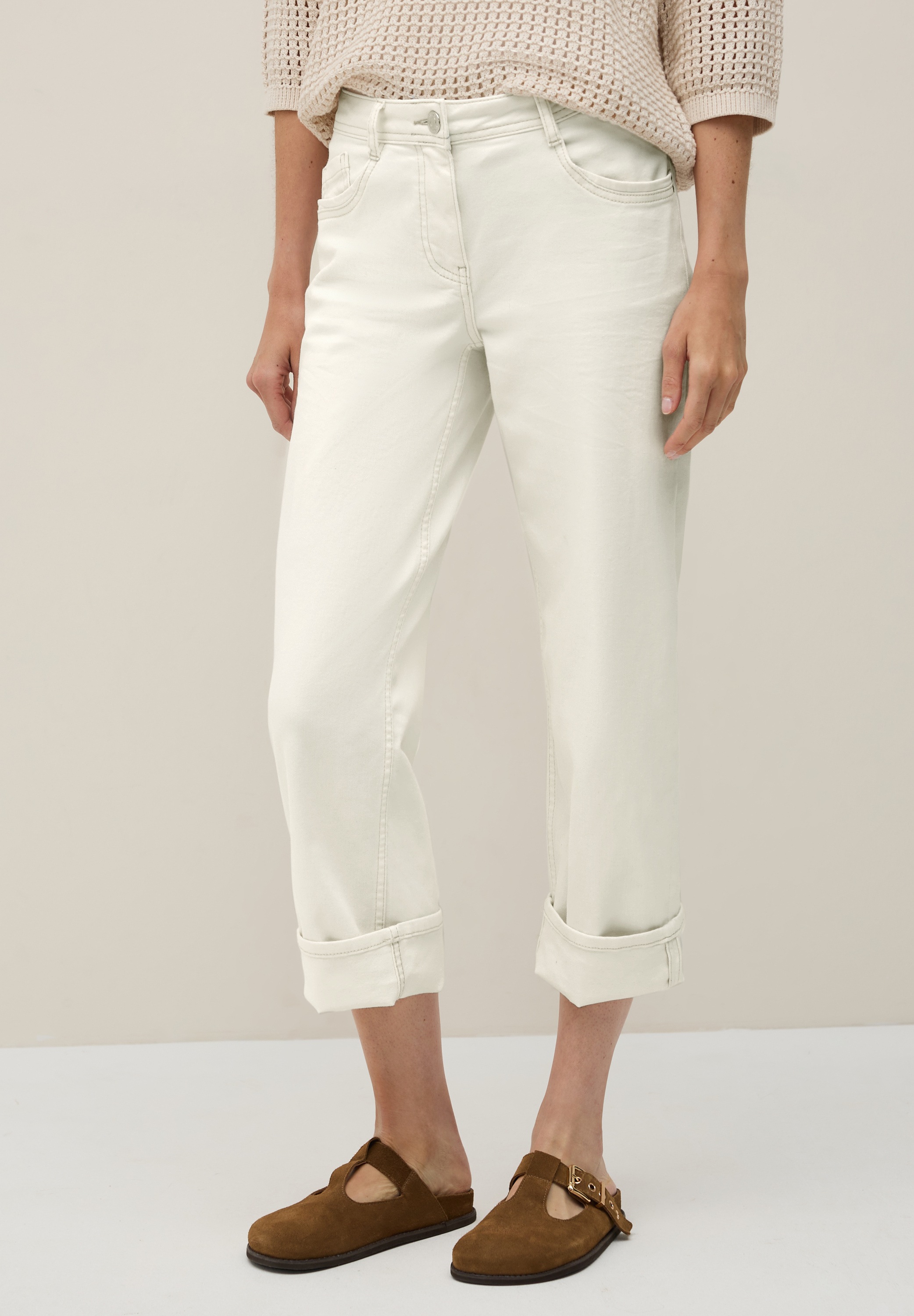 STREET ONE Loose-fit-Jeans, High Waist günstig online kaufen