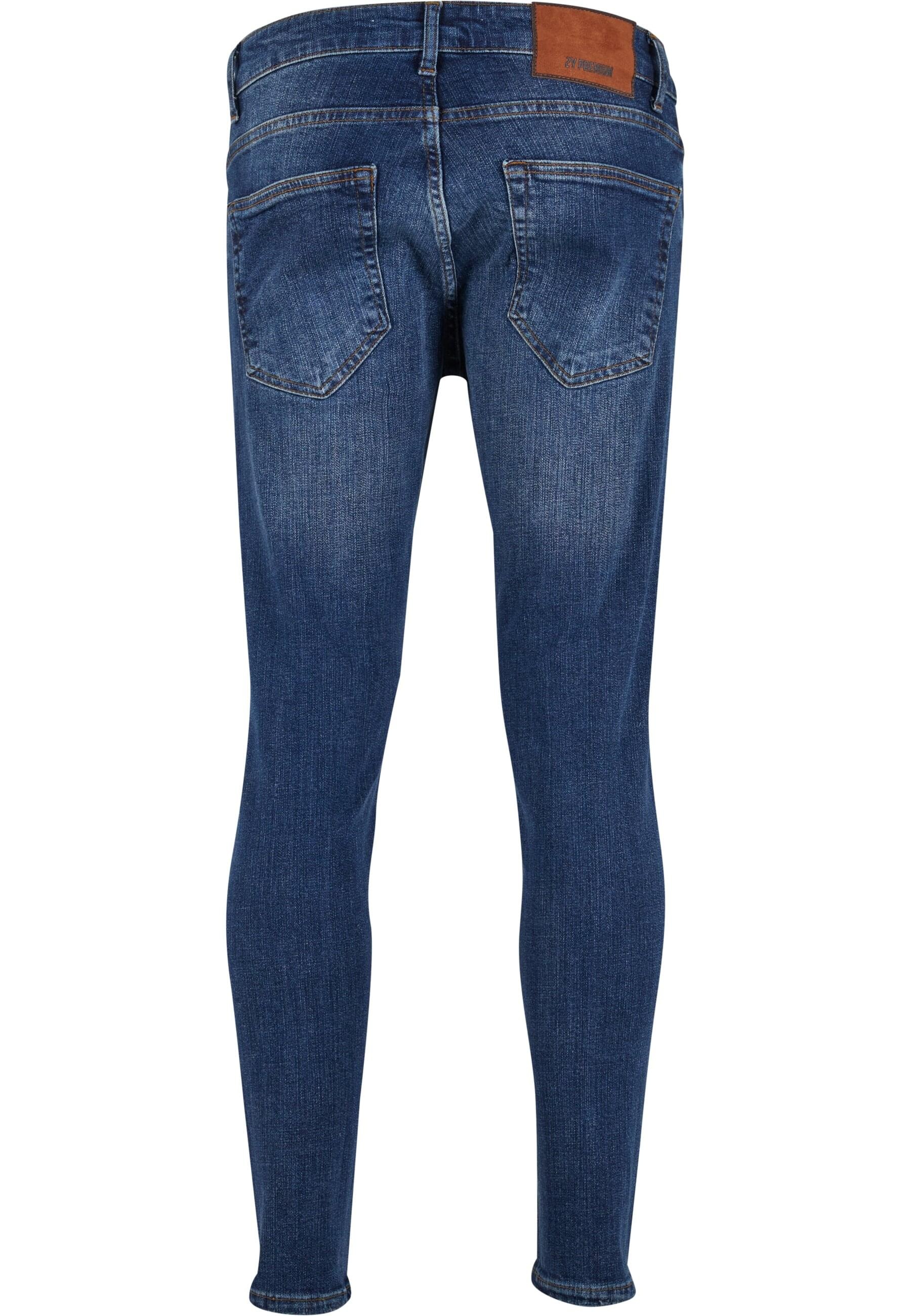 2Y Studios Bequeme Jeans "2Y Studios Herren 2Y Destroyed Tapered Fit Denim" günstig online kaufen