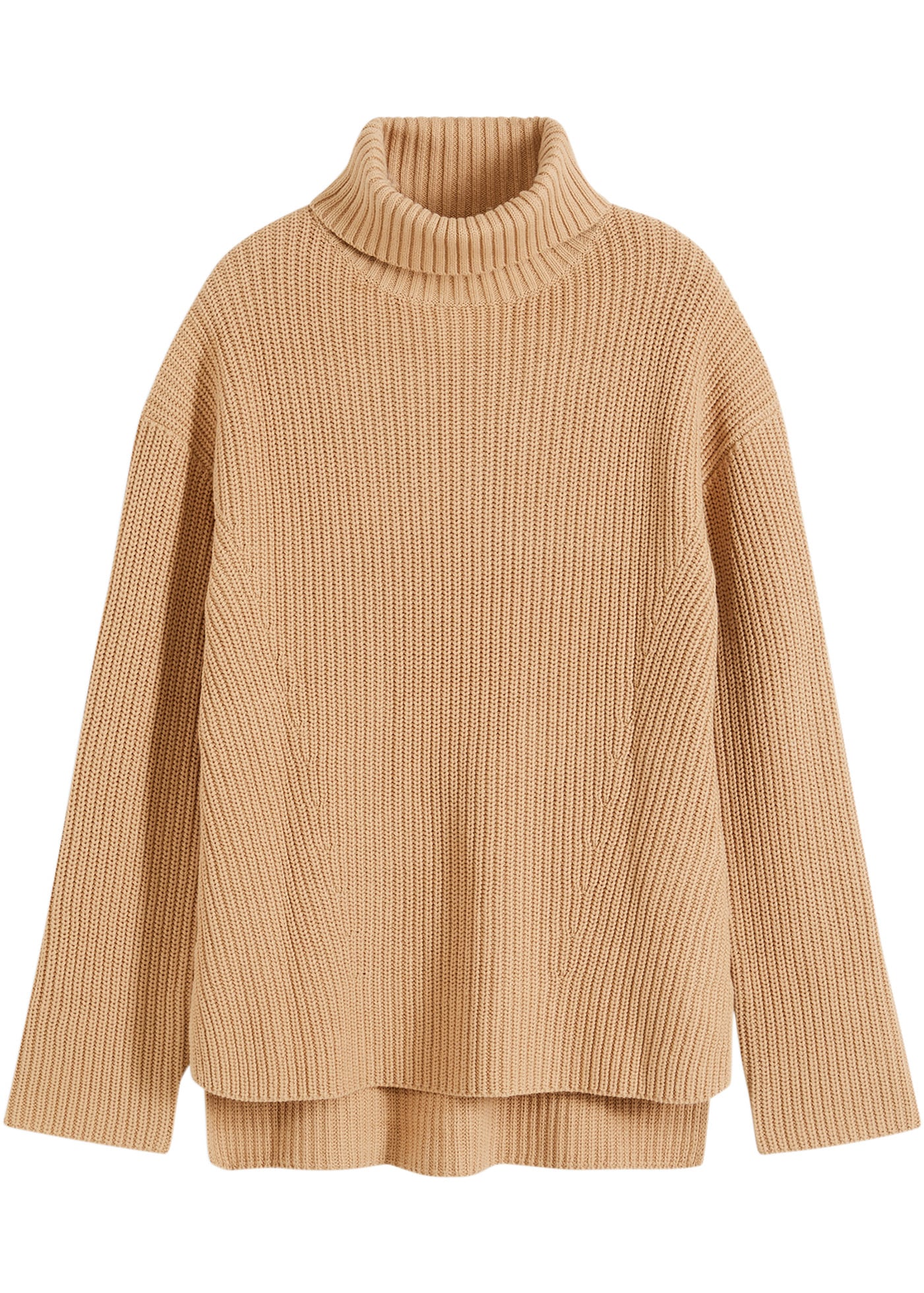 bonprix Rollkragenpullover »Rollkragenpullover aus reiner Baumwolle« Rollkragenpullover aus reiner Baumwolle