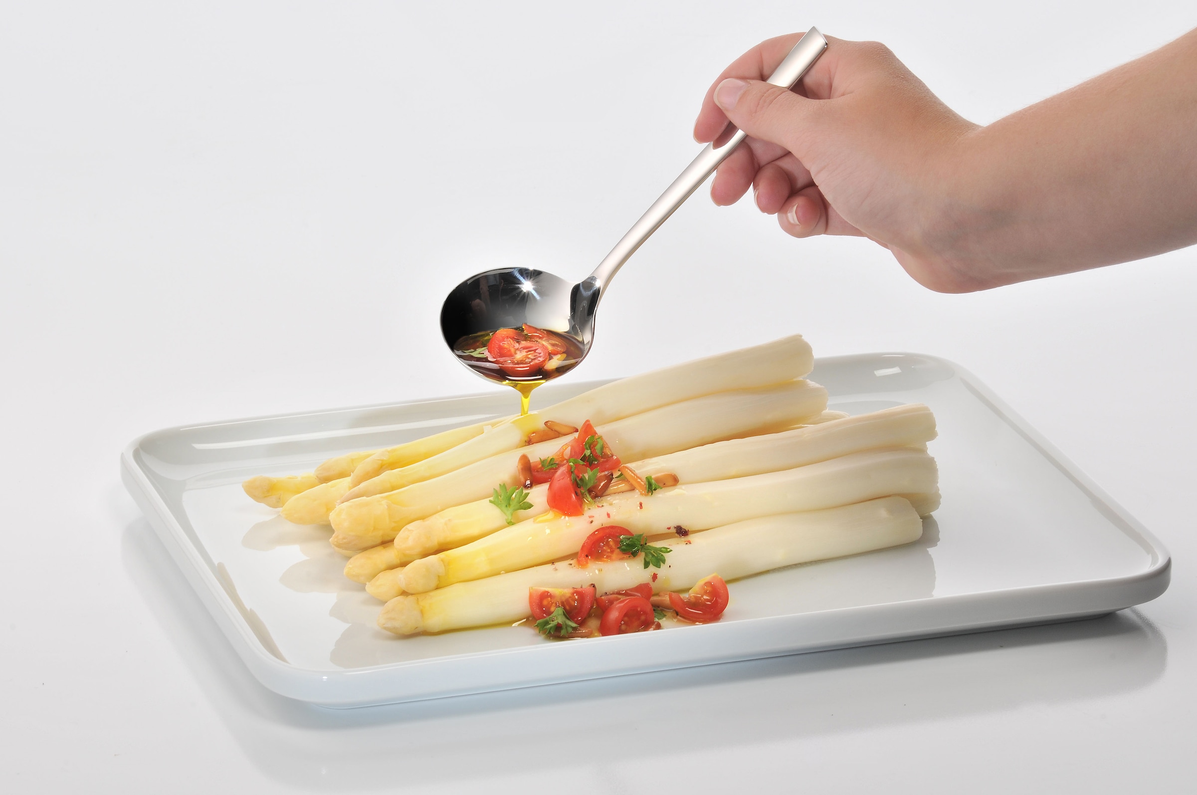 WMF Soßenlöffel »Nuova«, (1 tlg.), Schöpflöffel, Cromargan Edelstahl rostfrei 18/10, Geschenkverpackung