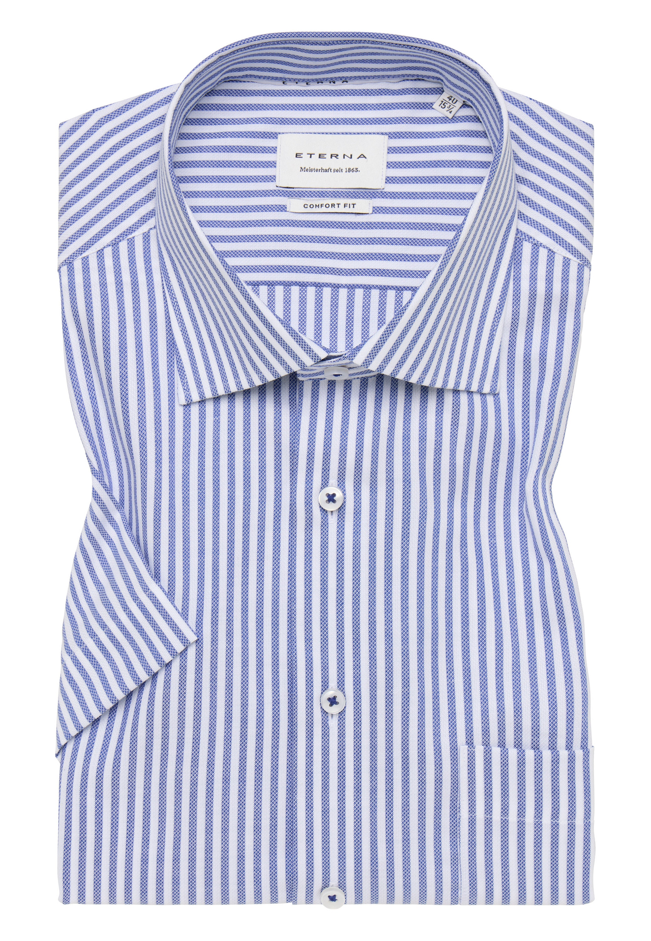 Eterna Kurzarmhemd »COMFORT FIT«, NON IRON (bügelfrei)