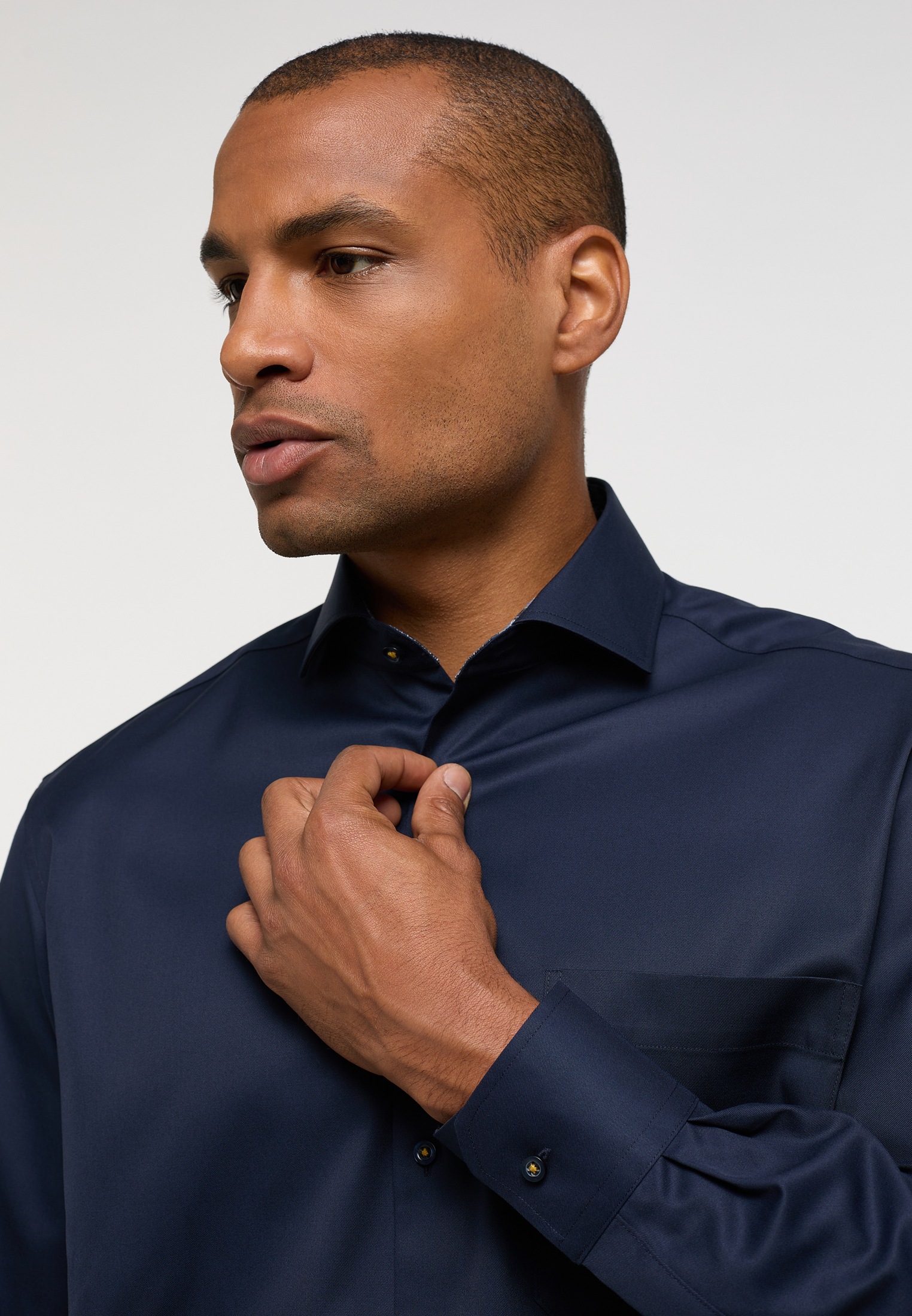 Thumbnail - Eterna Langarmhemd "COMFORT FIT" NON IRON (bügelfrei)