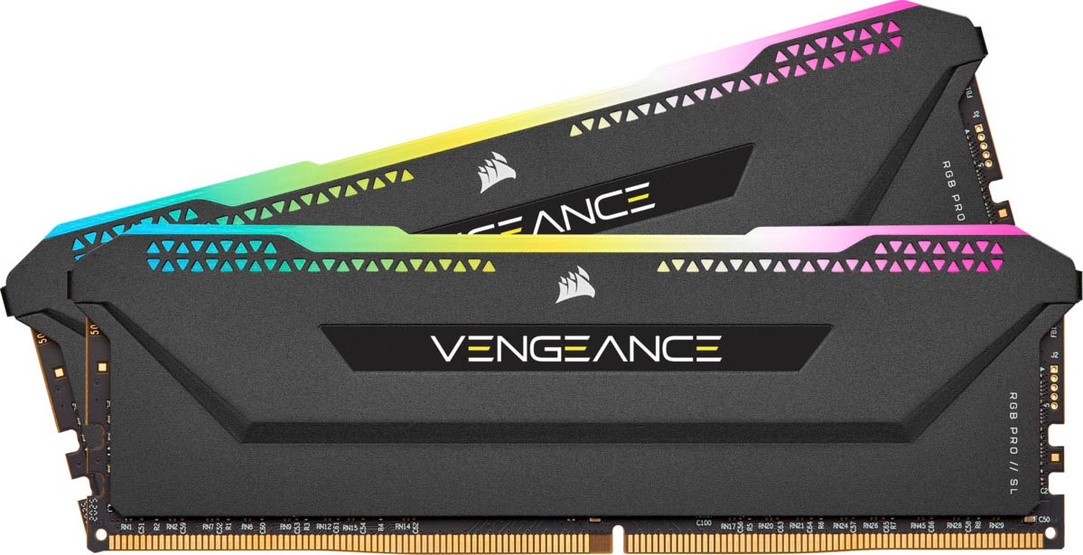 Corsair Arbeitsspeicher »Vengeance RGB PRO SL DDR4 3200Mhz 16GB (2x8GB) Black«