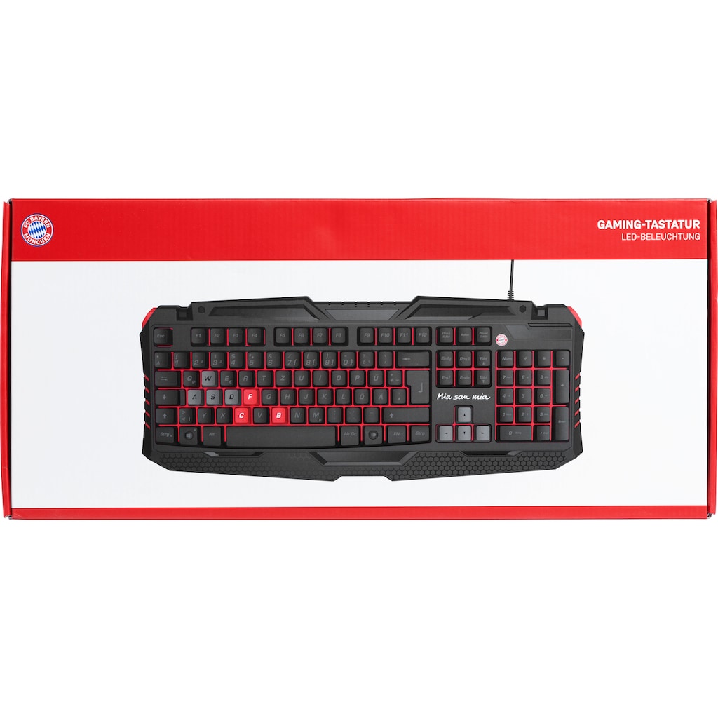 Snakebyte Gaming-Tastatur »FC Bayern München PC-Gaming Tastatur«