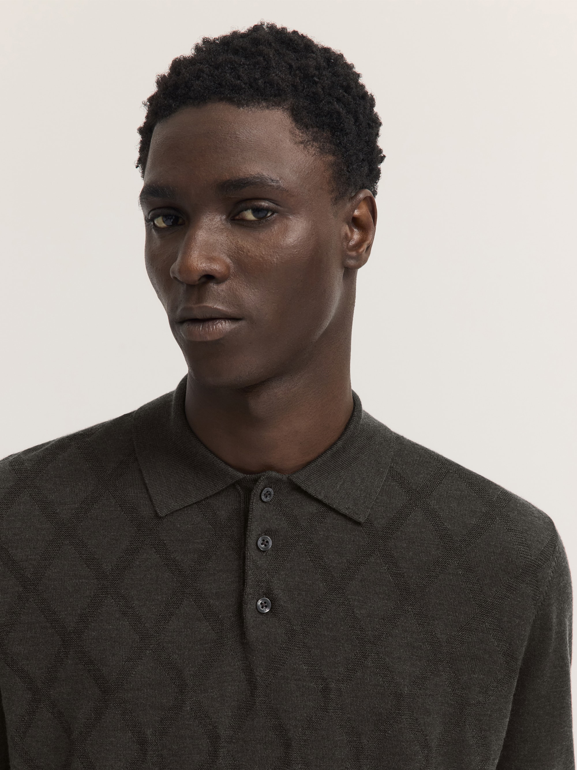 bugatti Poloshirt »Regular Fit« Regular Fit Wolle-Seide Strick