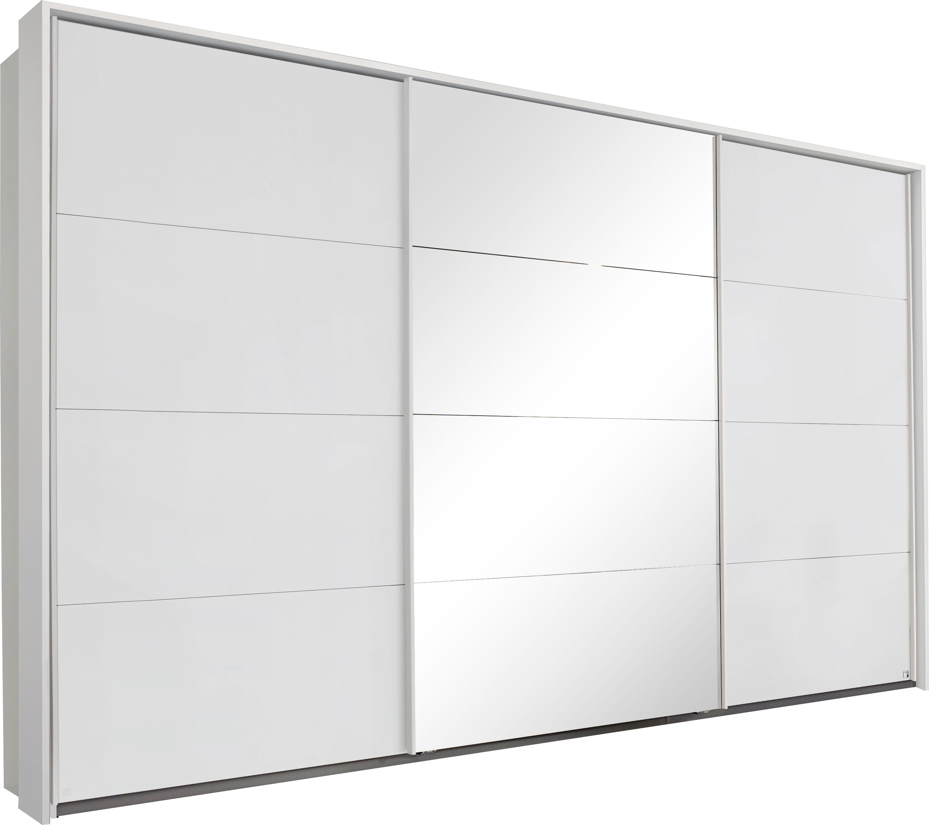 OTTO home Kleiderschrank "Mehrzweckschrank Aktenschrank Möbel Mietswohnung Schlafzimmer TUBONA" Breiten 278/368 cm, Höhen 214/233 cm inkl. Passepartout, Beleuchtung, mit umfangreicher Innenausstattung und Passepartout MADE IN GERMANY