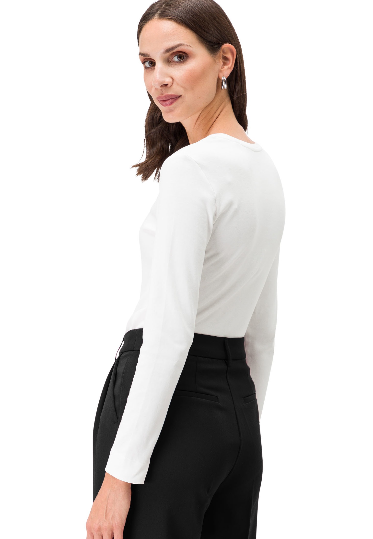 Zero Kurzarmshirt »zero Shirt aus Bio Baumwolle«, (1 tlg.), Plain/ohne Details