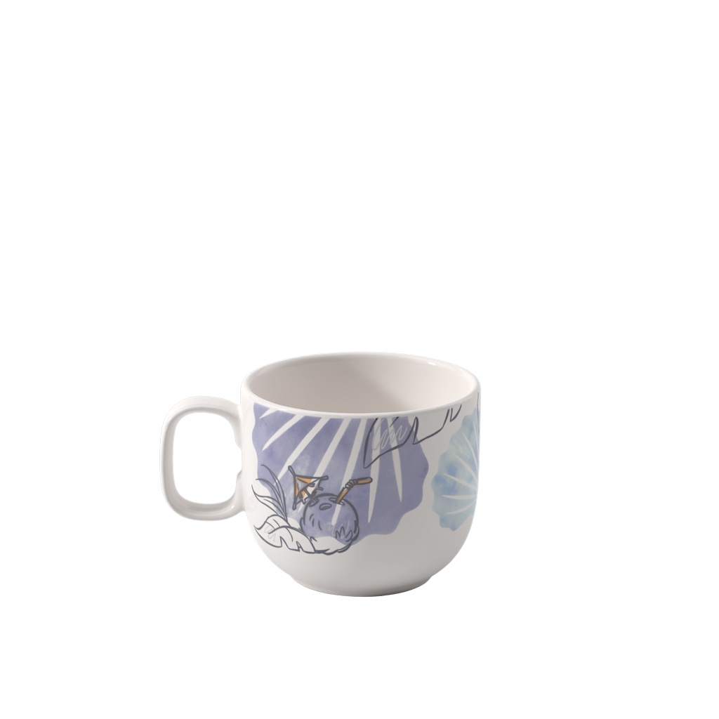 Villeroy & Boch Kinderbecher »Becher mit Henkel Disney Stitch 170 ml bunt« Spülmaschinenfest, Mikrowellensicher