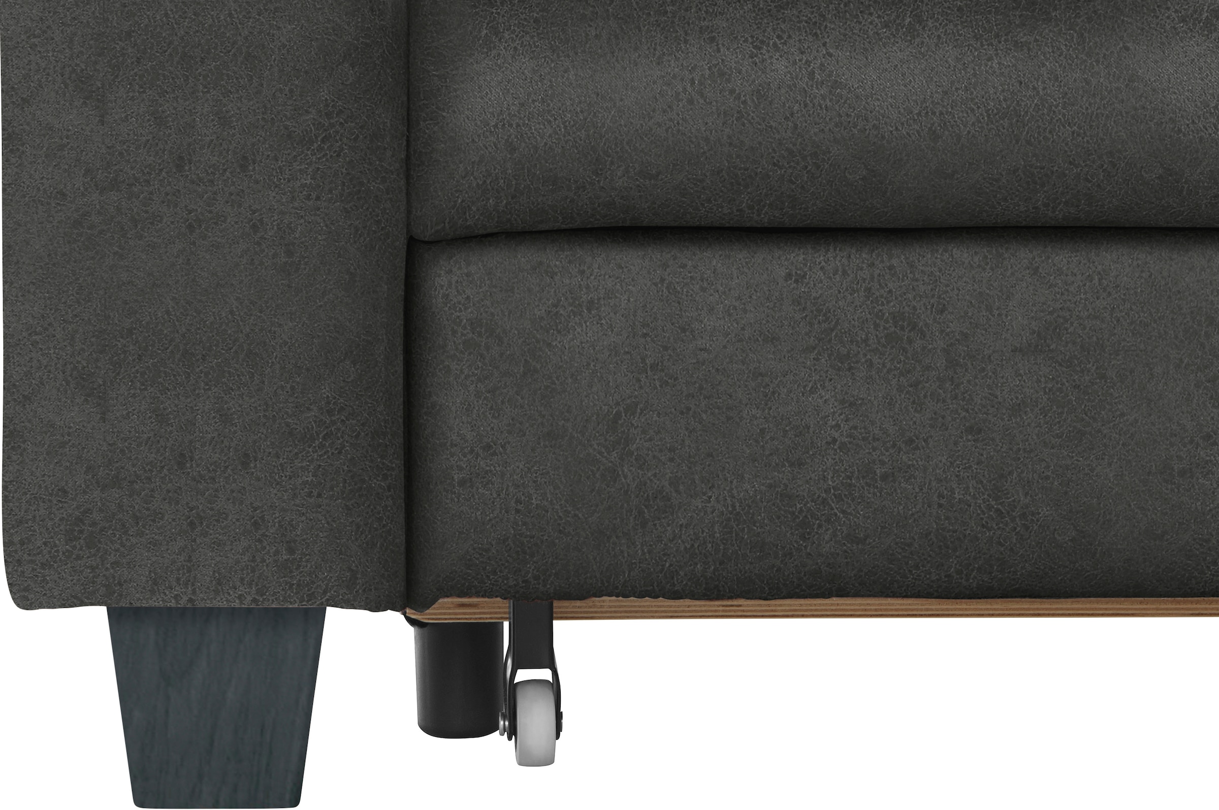 TRENDMANUFAKTUR Ecksofa »Chamber, L-Form«, inklusive einer Kopfstütze, wahlweise mit Schlaffunktion