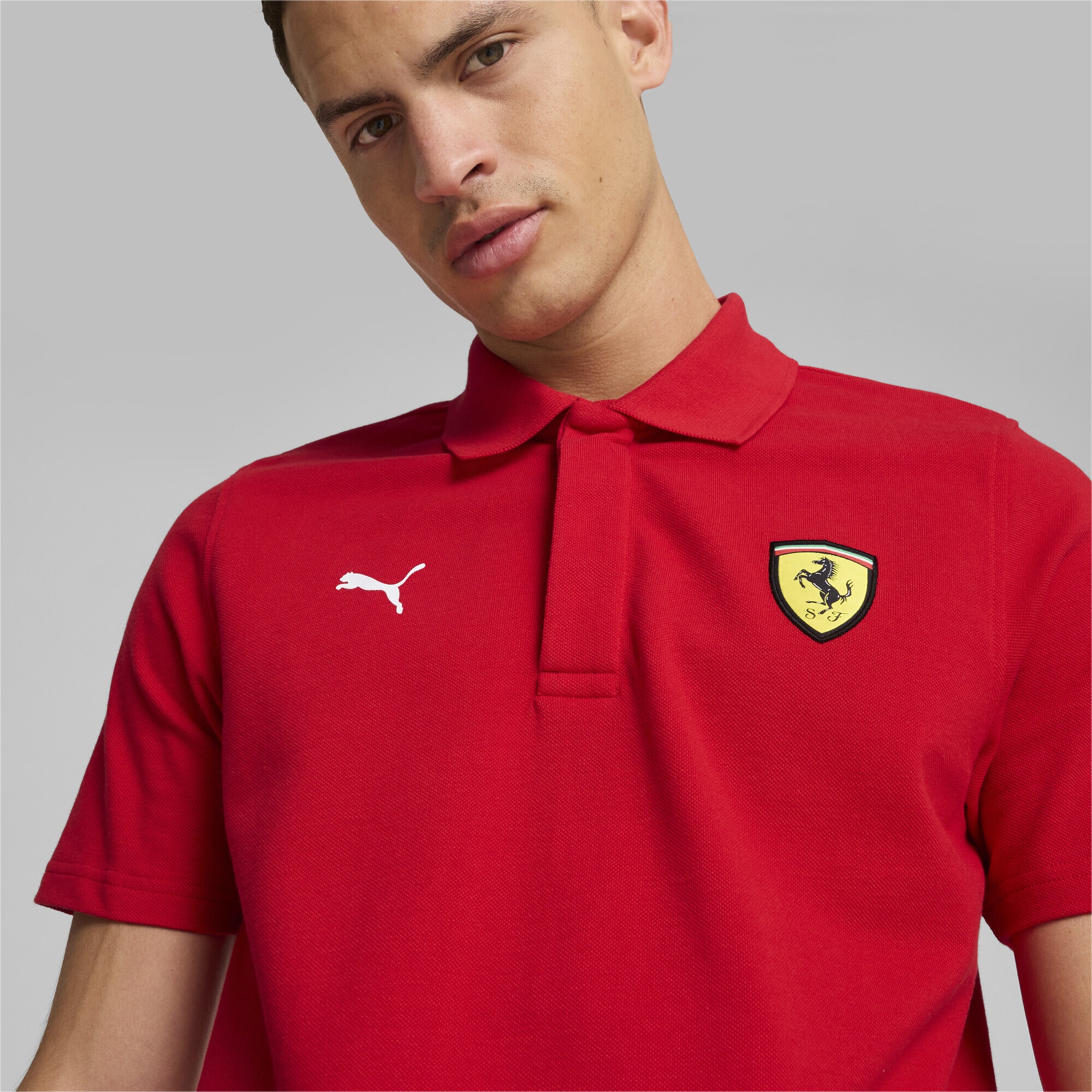 PUMA Poloshirt »Scuderia Ferrari Race Graphic Poloshirt Herren«