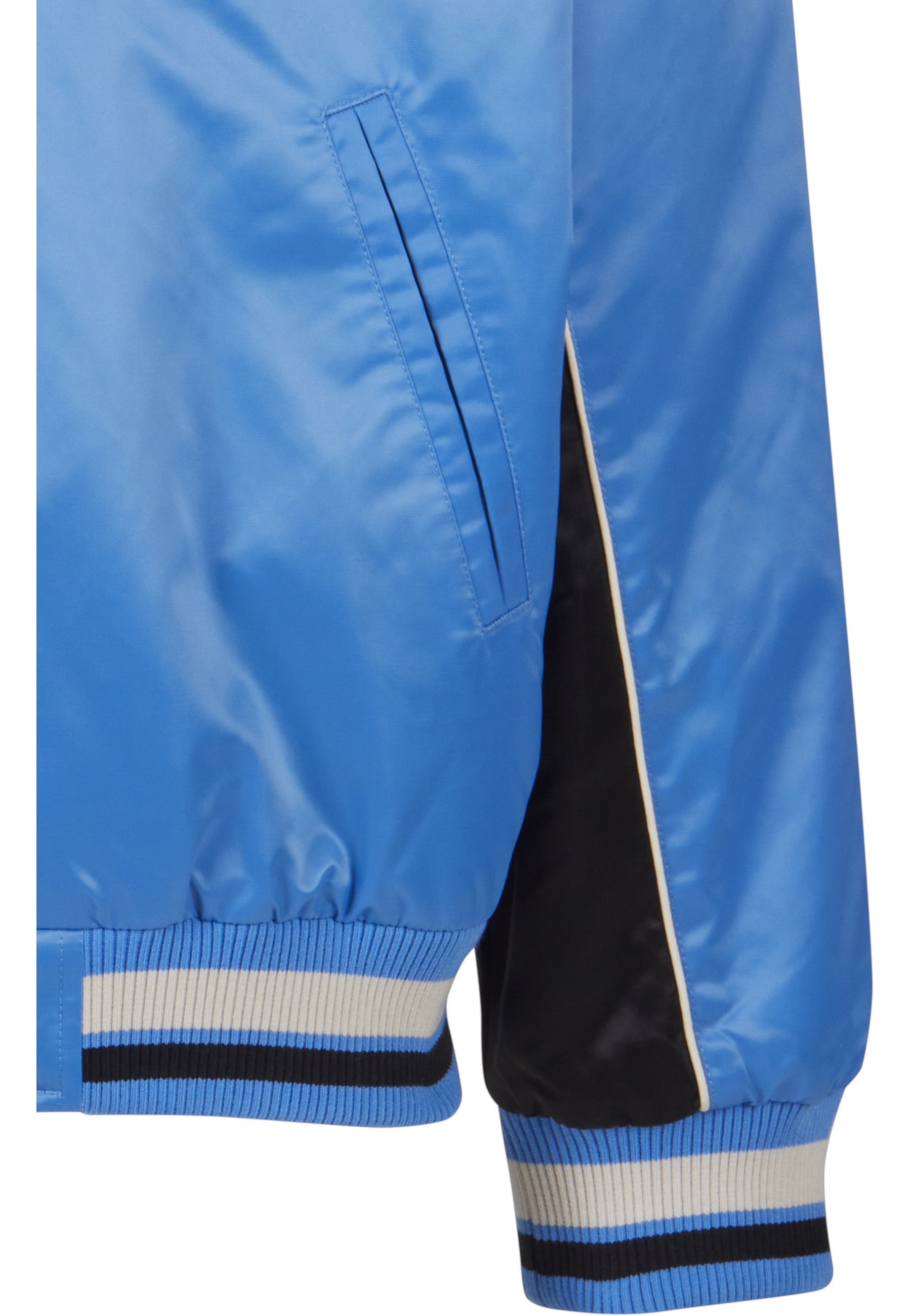 Fubu Bomberjacke »Fubu Herren FM241-012-1 Fubu Varsity Satin Raglan Bomber Jacket« 1 Stk. tlg. ohne Kapuze