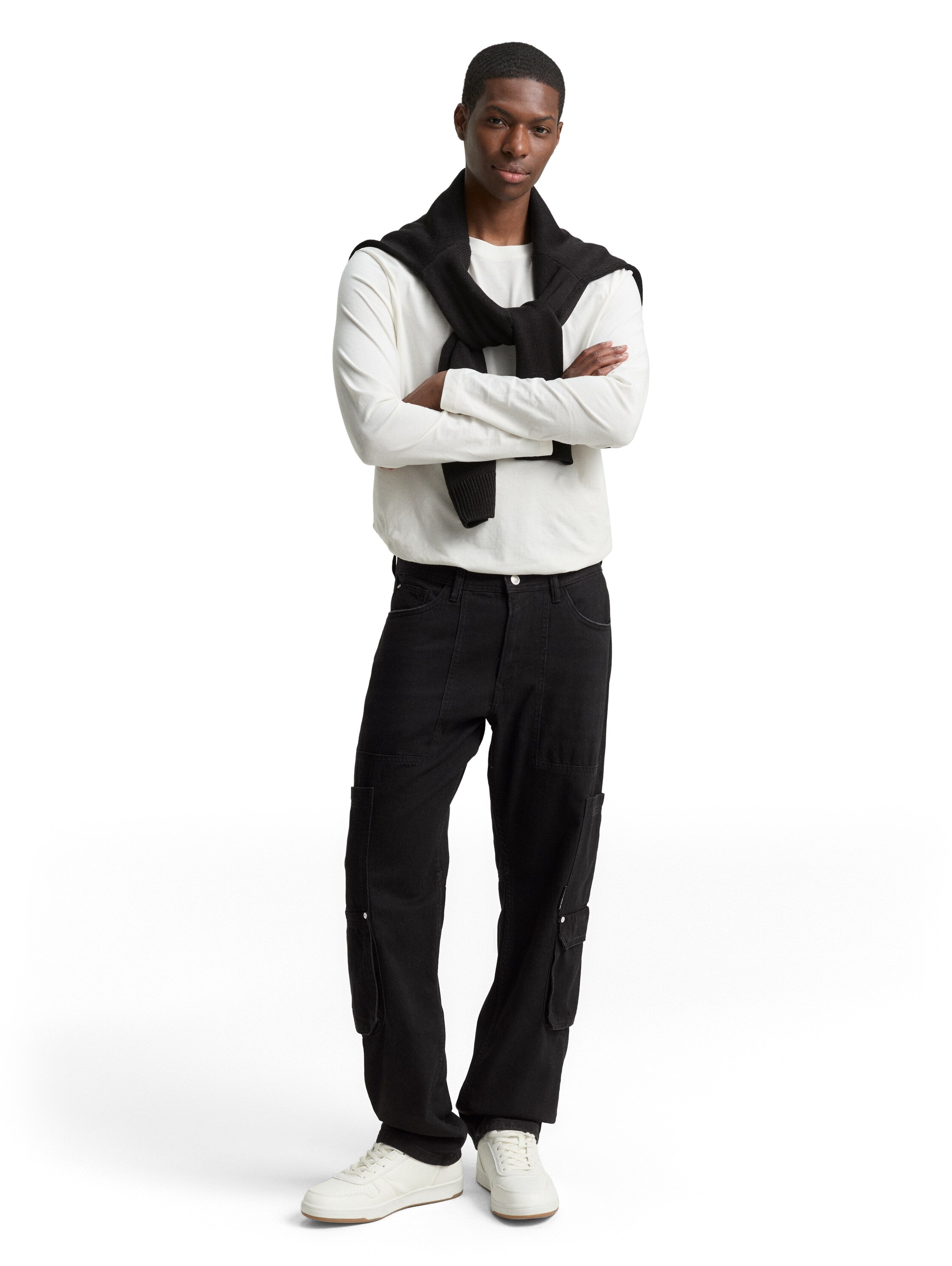 Jean Tom Tailor Denim Homme Relax Fit Noir 32 3