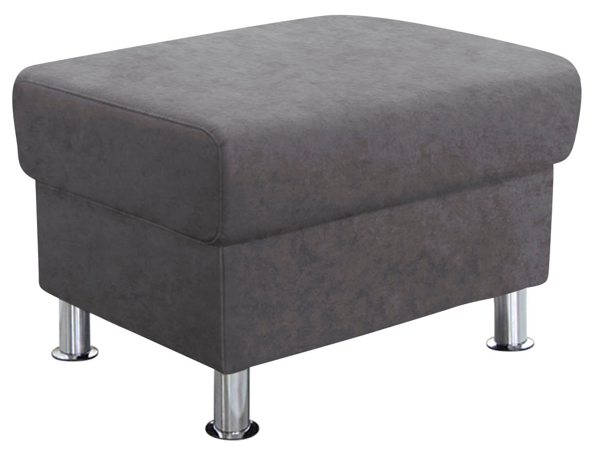 TRENDMANUFAKTUR Hocker "Rondo, Polsterhocker zur Serie, Breite 67 cm, Füße günstig online kaufen
