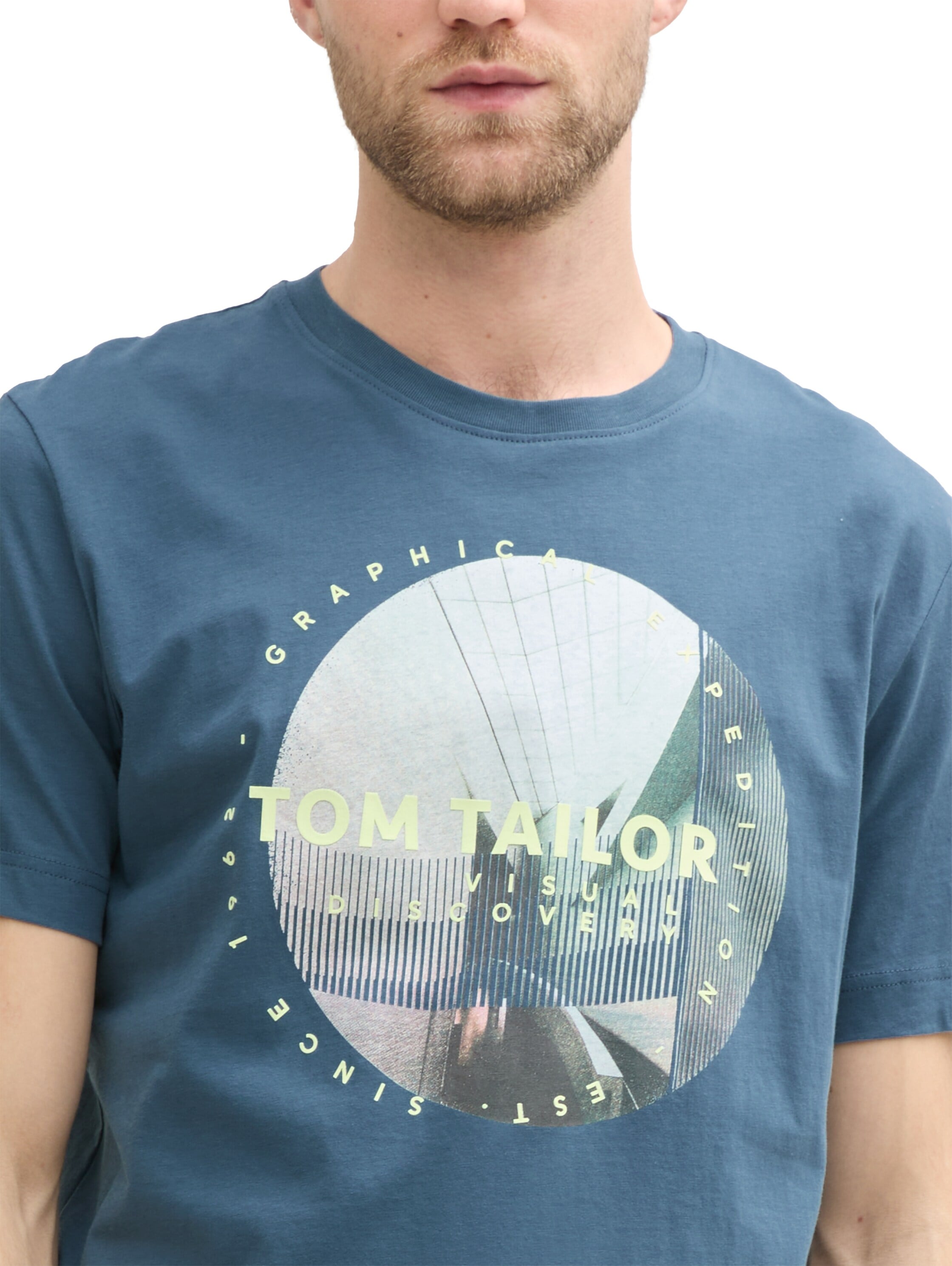 TOM TAILOR T-Shirt, mit Foto-Print