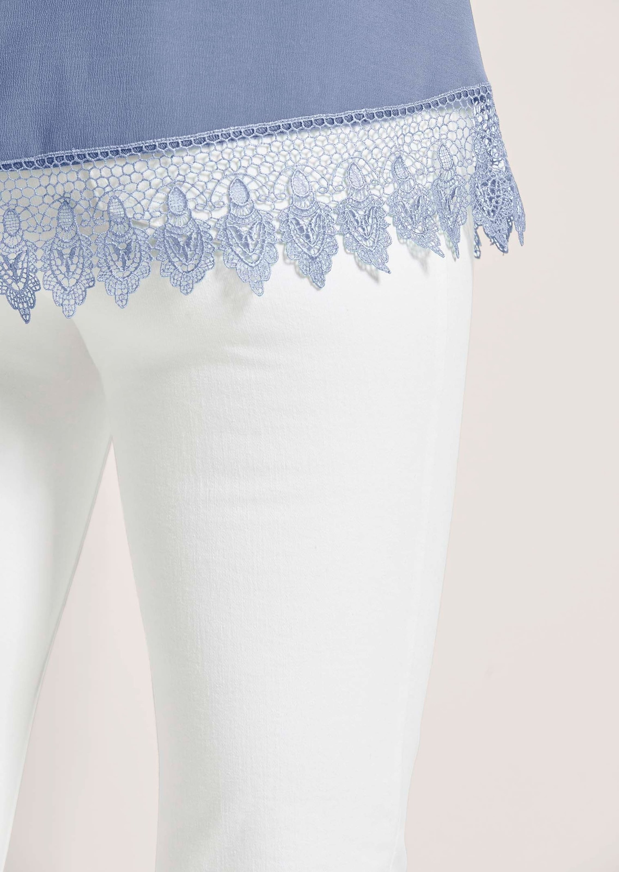MADELEINE Blusentop »Blusentop Top mit Spitze«