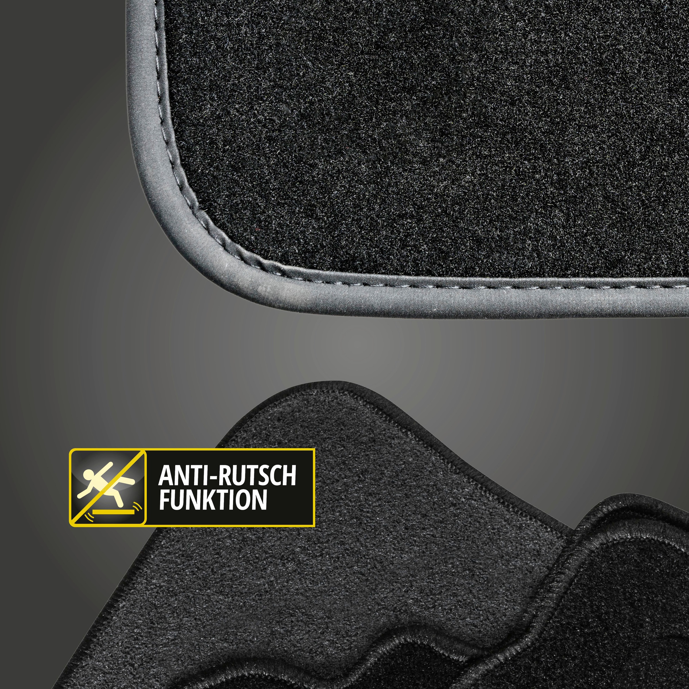 Black Friday WALSER Passform-Fußmatten BAUR | für A5 Sportback »Premium«, St.), Avant, (4 Allroad, A4 z.B. A4 B8/B8 Audi