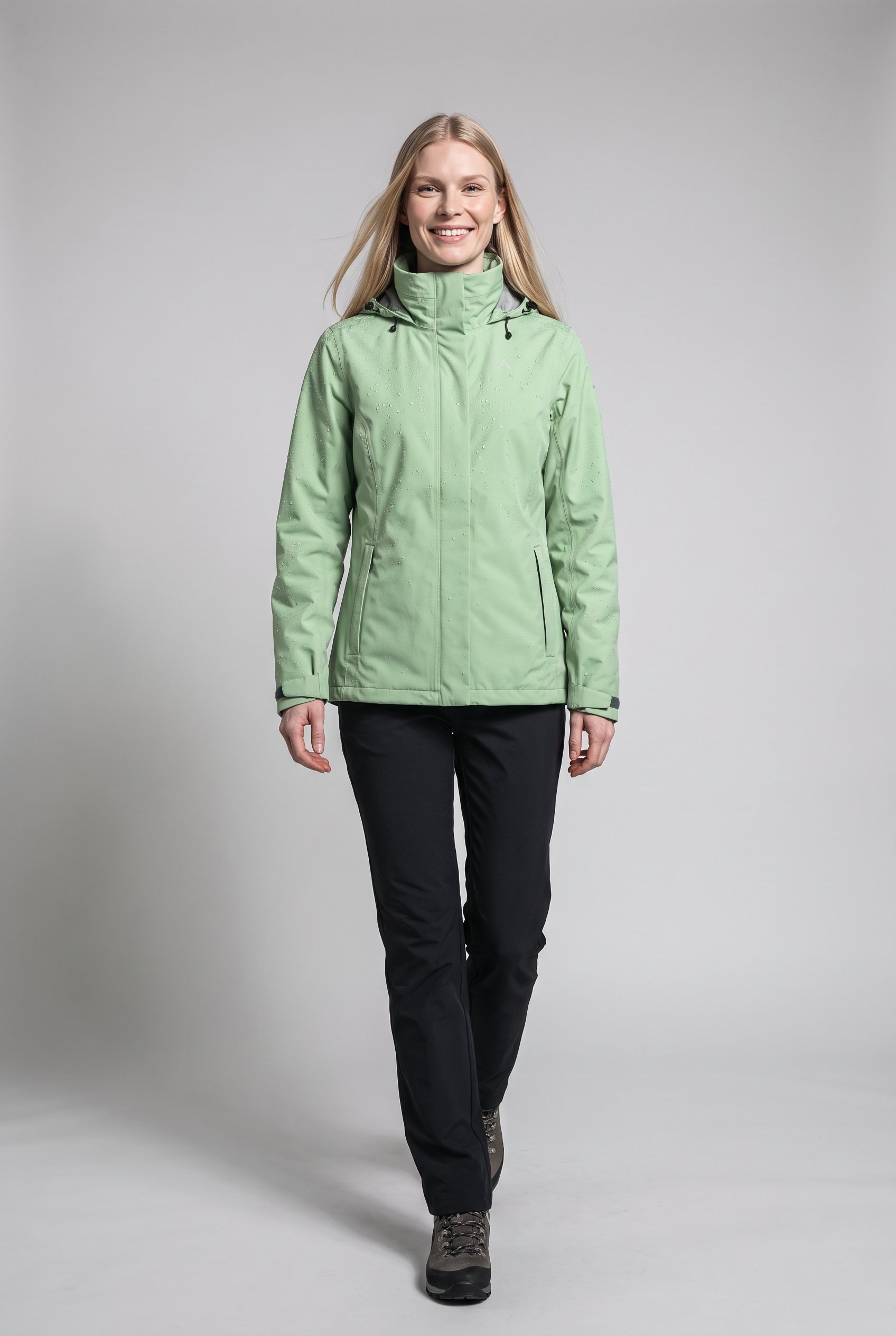 Schöffel Regenjacke »Jacket Gmund L« mit Kapuze sportlicher Stil, wasserdicht, winddicht, atmungsaktiv, Übergangsjacke