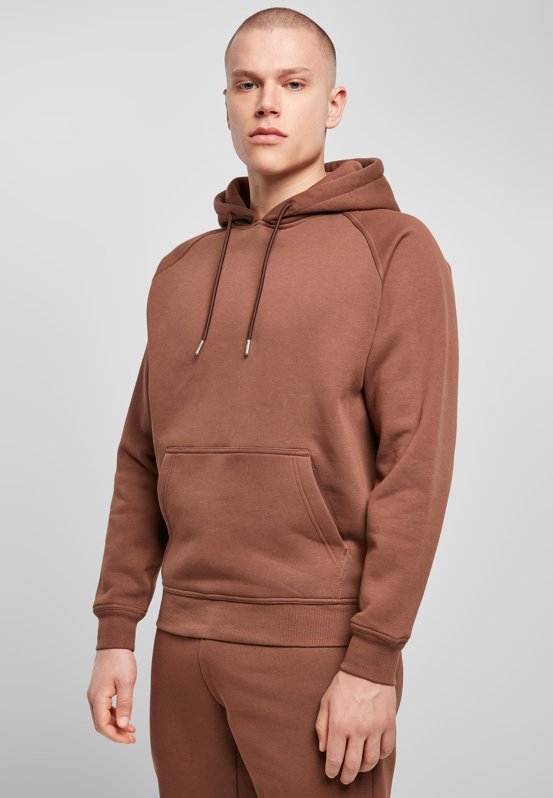 URBAN CLASSICS Sweatshirt »Urban Classics Herren Blank Hoody«, (1 tlg.)