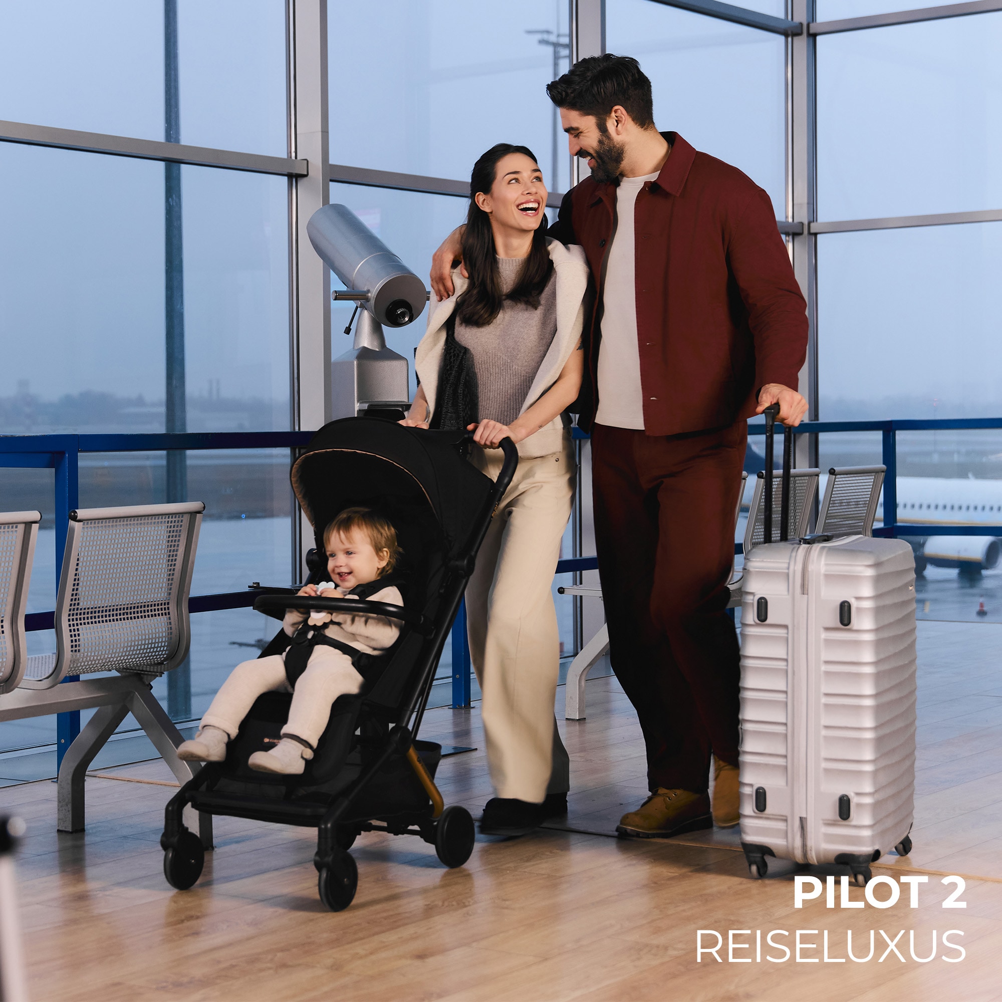 Kinderkraft Kinder-Buggy »PILOT 2« 22 kg