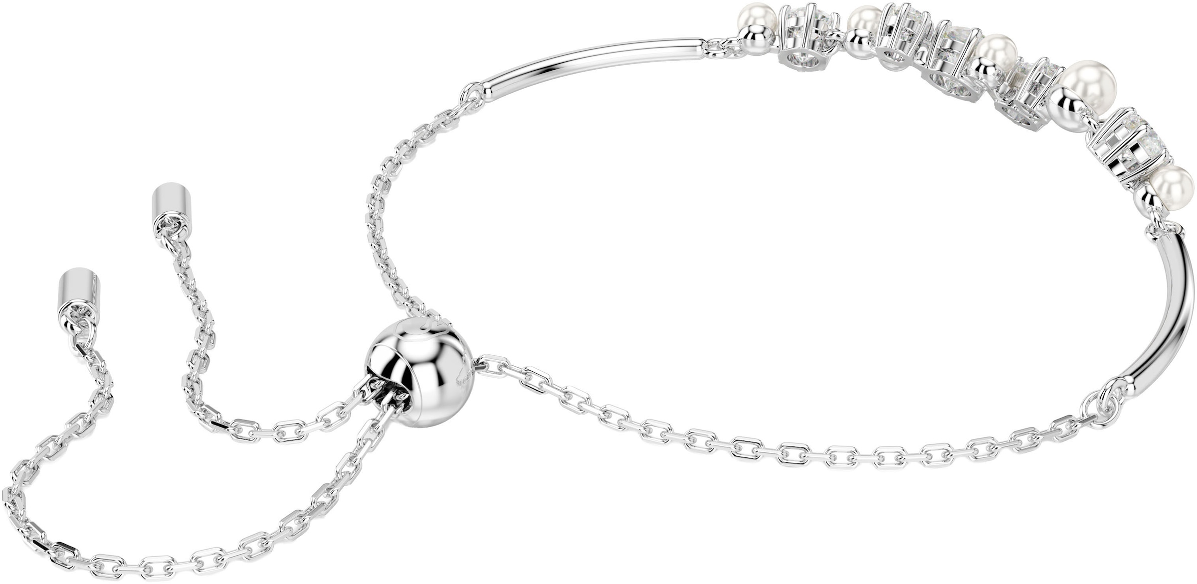 Swarovski Armband »Schmuck Geschenk Constella Armkette, 5705618«, mit Swarovski® Kristall - mit Swarovski® Perle
