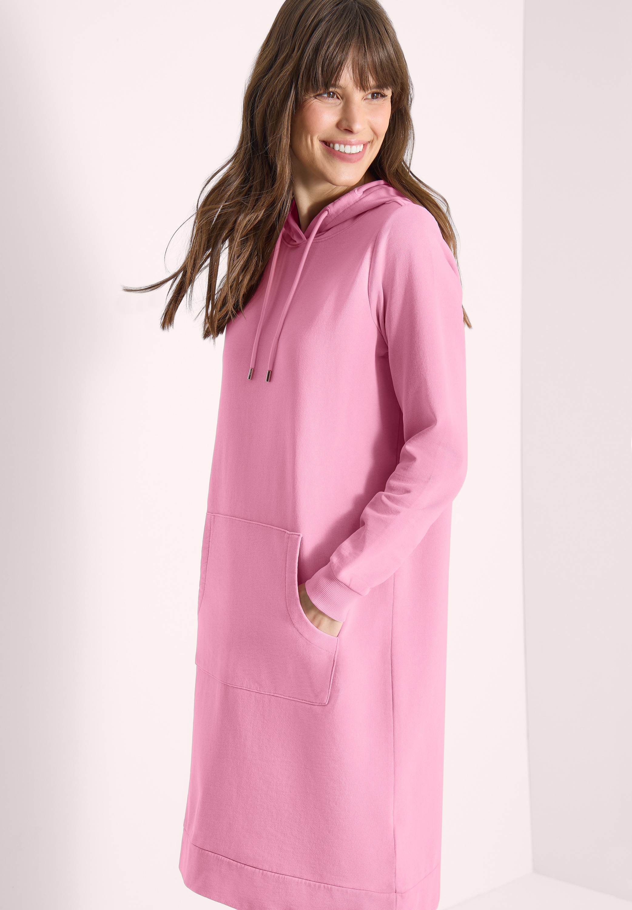 Cecil Sweatkleid Eingrifftaschen mit Kapuze