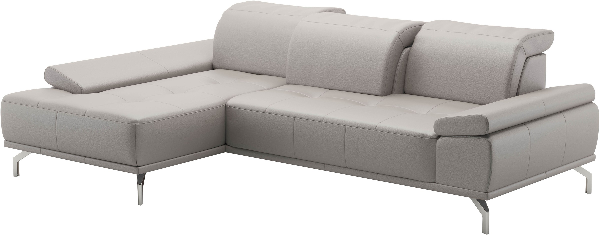 Places of Style Ecksofa »Caluna«, Inkl.Sitztiefenverstellung