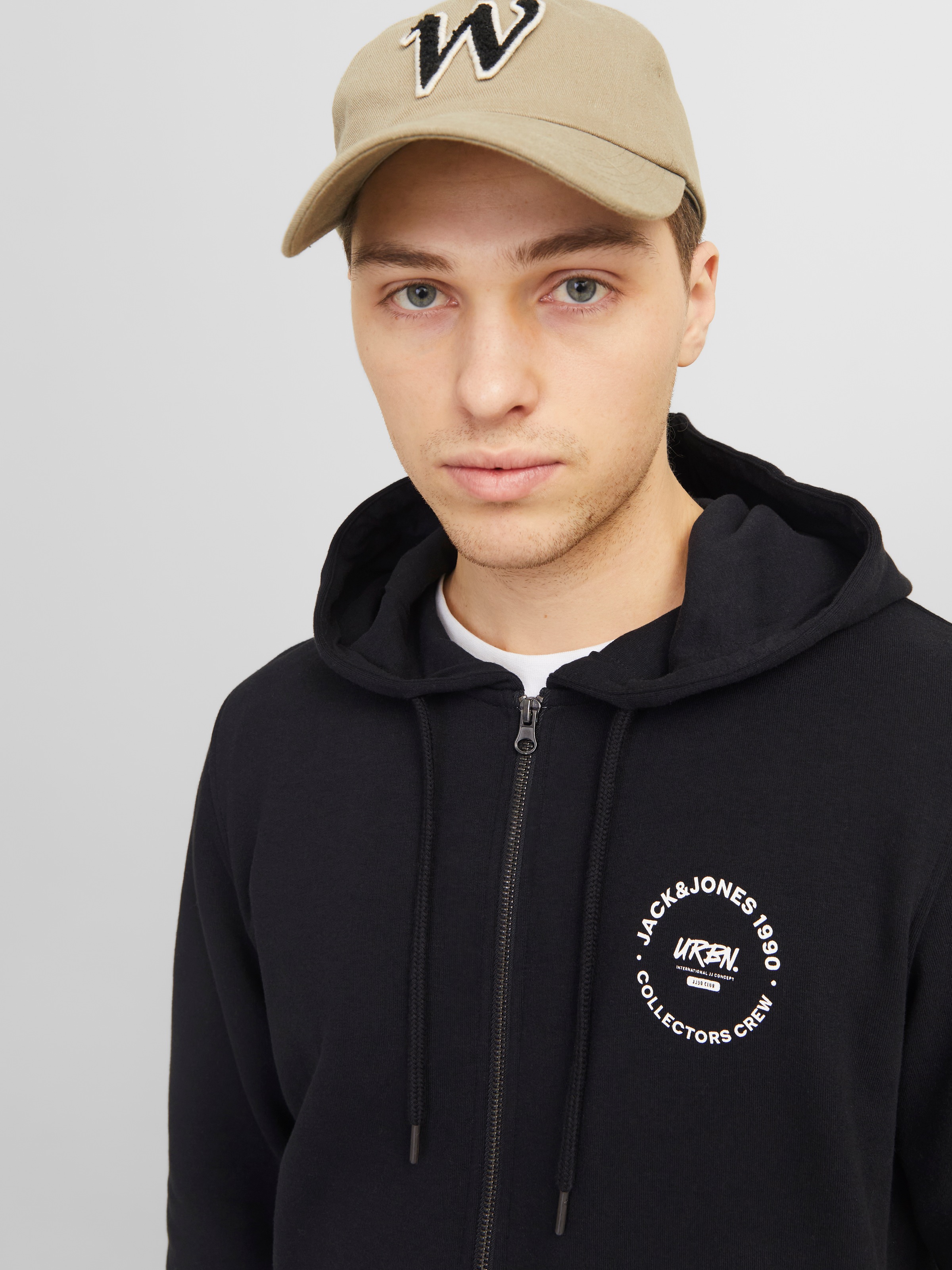 Jack & Jones Kapuzensweatjacke "JJSIMON Hoodie mit Reißverschluss und hohem günstig online kaufen